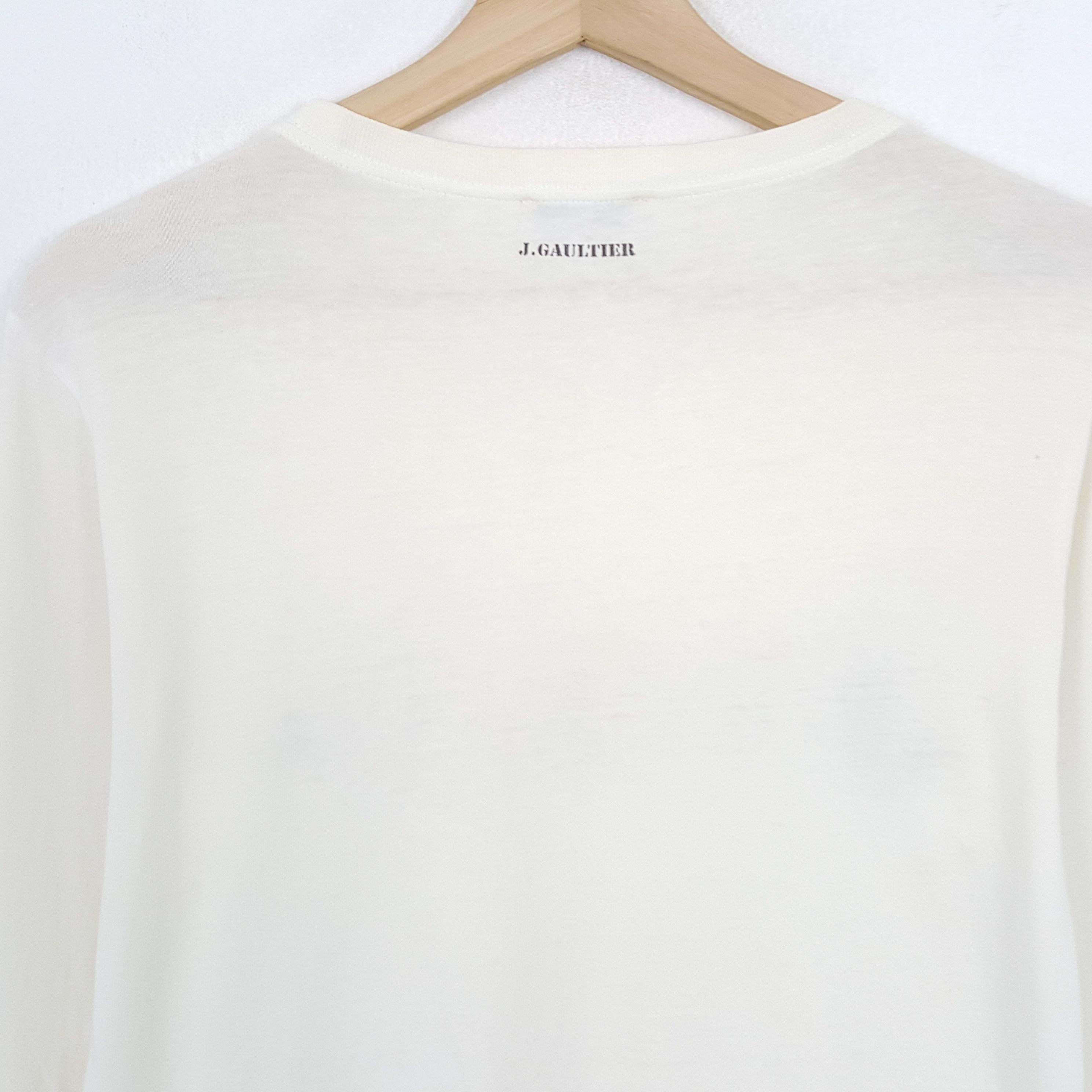 Gaultier Homme Objet × Jean Paul Gaultier × Vintage Vintage Jean Paul Gaultier JUNIOR GAULTIER Brand T-Shirts Size S / US 4 / IT 40 - 4 Thumbnail
