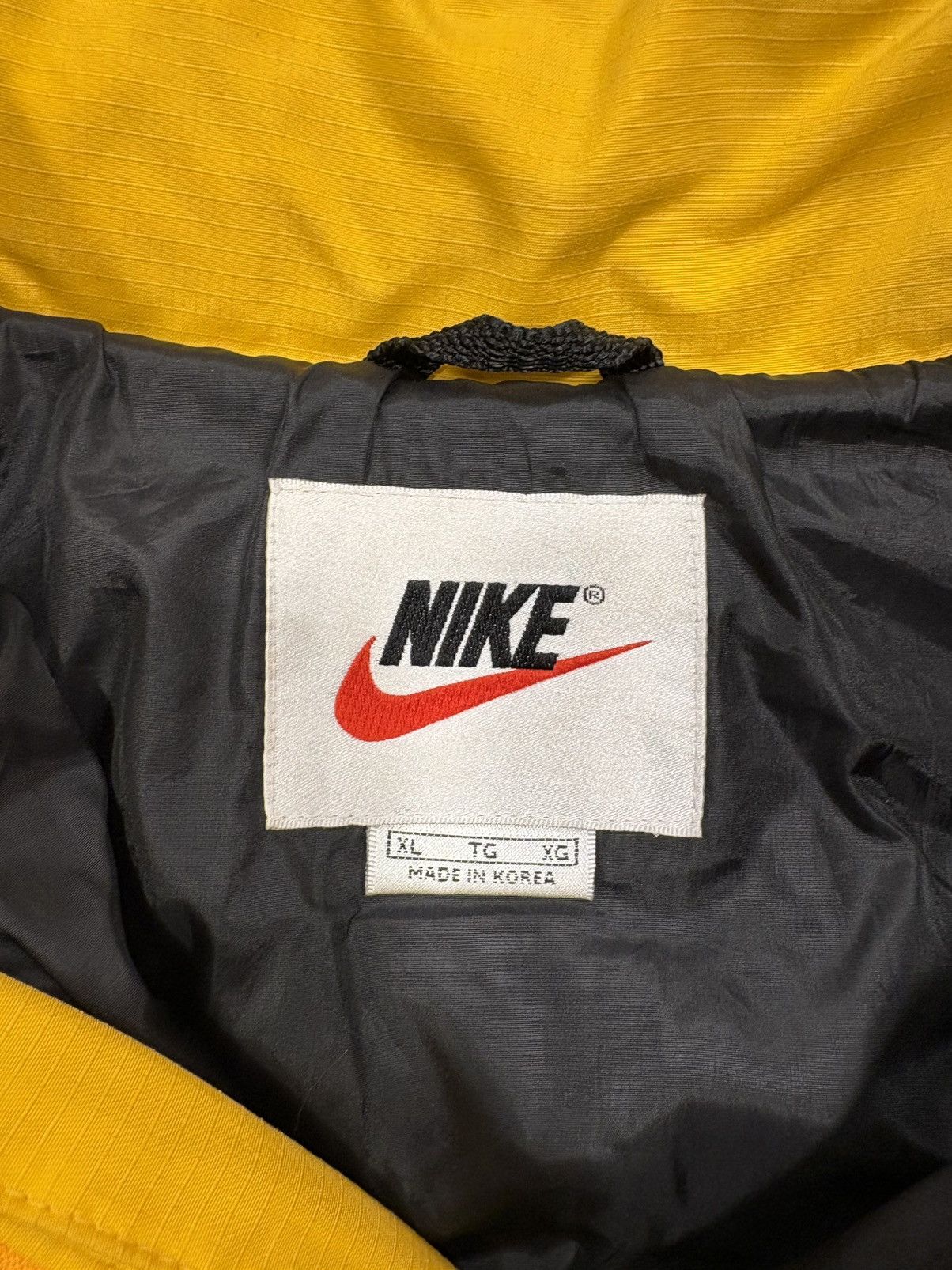 Nike Vintage 90s Nike Puffer Coat Size US XL / EU 56 / 4 - 3 Thumbnail
