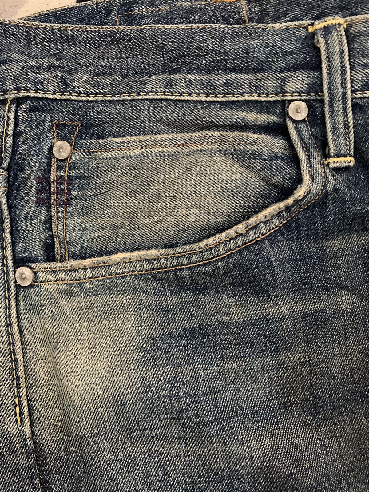 Edwin Rare Vintage 90s Edwin USA Loose Fit Kaihara Denim Jeans Size US 36 / EU 52 - 7 Thumbnail