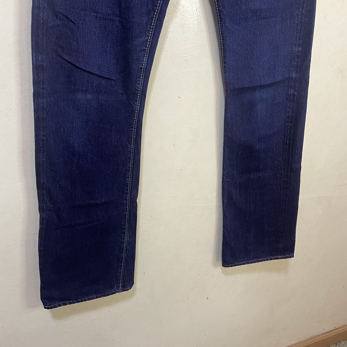 Japanese Brand Kurashiki Tenryo Denim Color Revolution Selvedge Denim Jeans Size US 33 - 3 Thumbnail