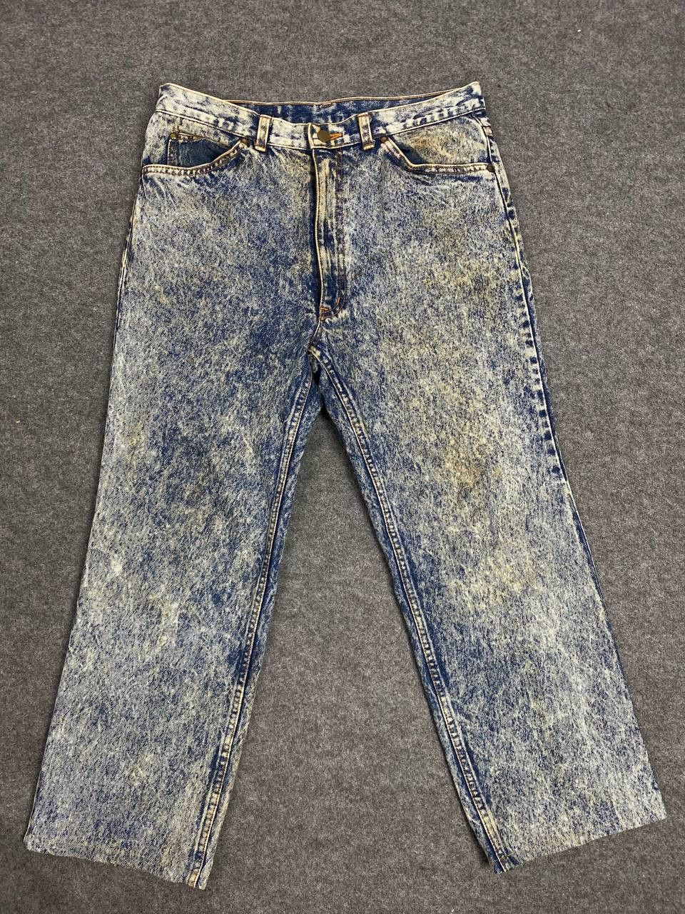 Japanese Brand vintage japanese brands acid wash denim Size US 33 - 9 Thumbnail
