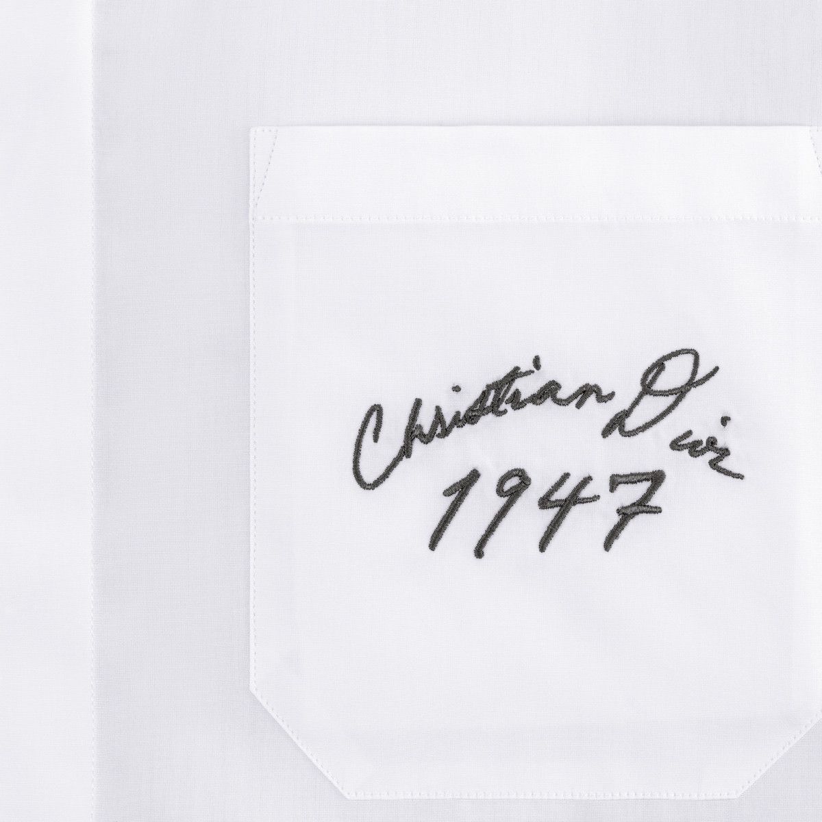Dior o1bcso1str0226 1947 Short-Sleeved Shirt in White Size US S / EU 44-46 / 1 - 3 Thumbnail