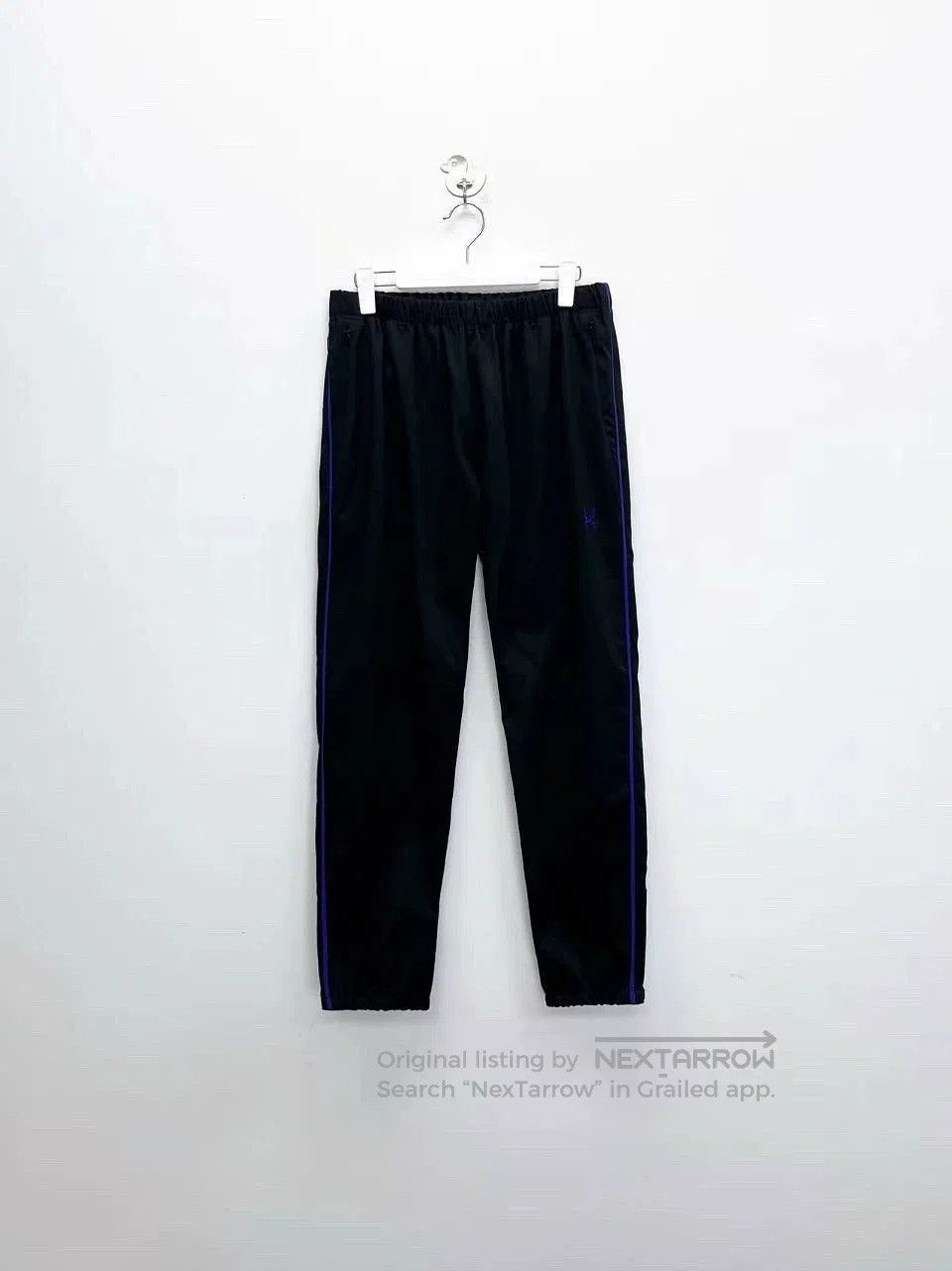 Needles Needles Black Purple Butterfly Logo Pants. Size US 30 / EU 46 - 1 Thumbnail