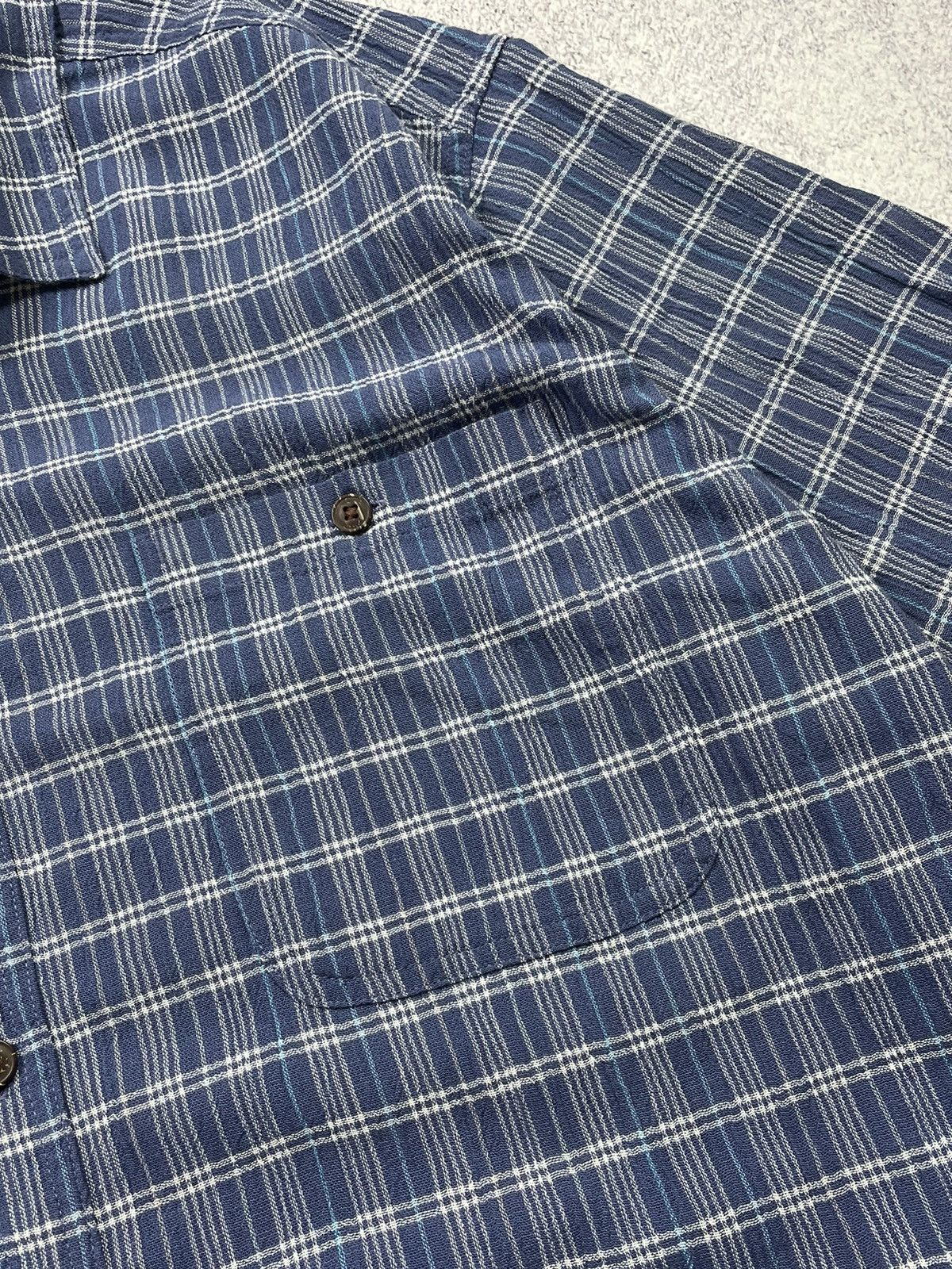 Patagonia × Vintage Patagonia Outdoor Organic Cotton Button Up Camp Shirt Size US XL / EU 56 / 4 - 5 Thumbnail