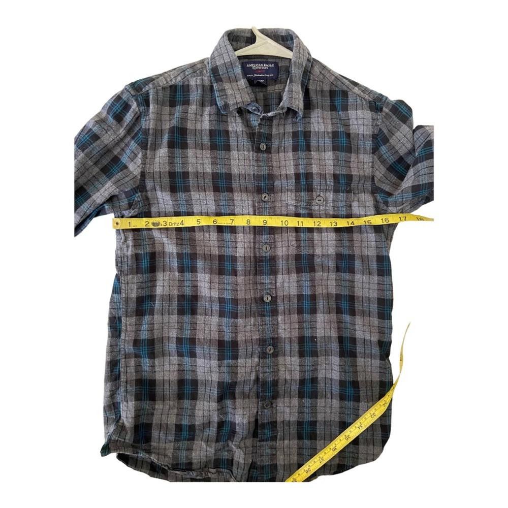 Designer American Eagle l l Slim Fit Plaid Button Down Size XS Size US XS / EU 42 / 0 - 4 Thumbnail