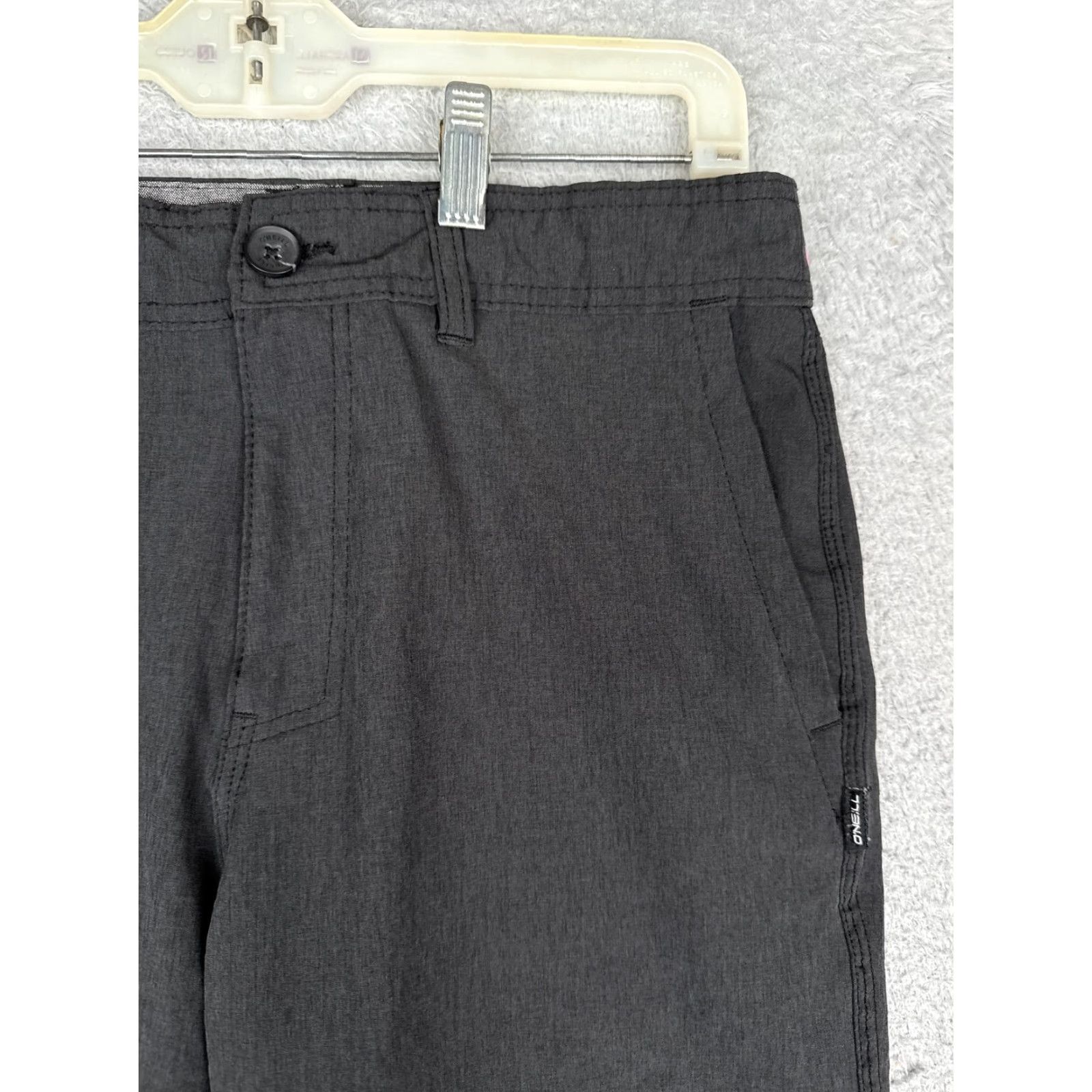 O'Neill O'Neill Teens Hybrid Chino Shorts 28 Gray Quick Dry Hyperdry Beach Surf Poly Size 28" / US 6 / IT 42 - 5 Thumbnail