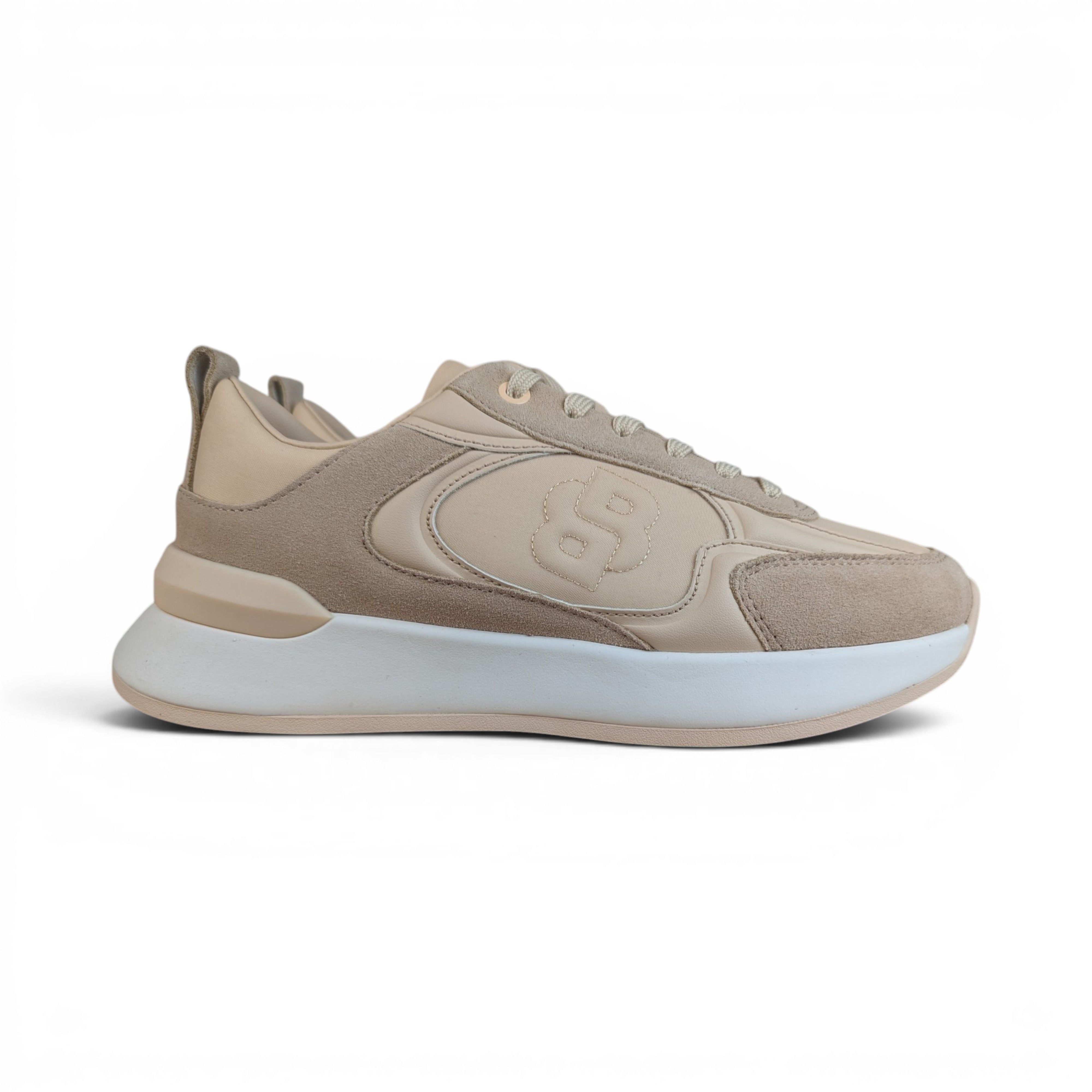 Hugo Boss HUGO BOSS BEIGE SNEAKERS Size US 7 / IT 37 - 4 Thumbnail