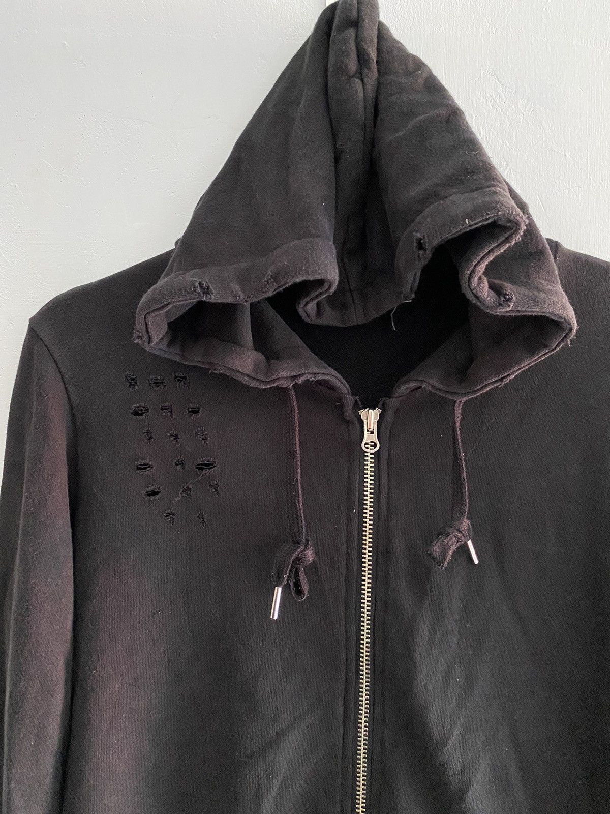 If Six Was Nine × Japanese Brand × Le Grande Bleu (L.G.B.) Japanese unknwn distressed multi zip hoodie Size US XL / EU 56 / 4 - 3 Thumbnail