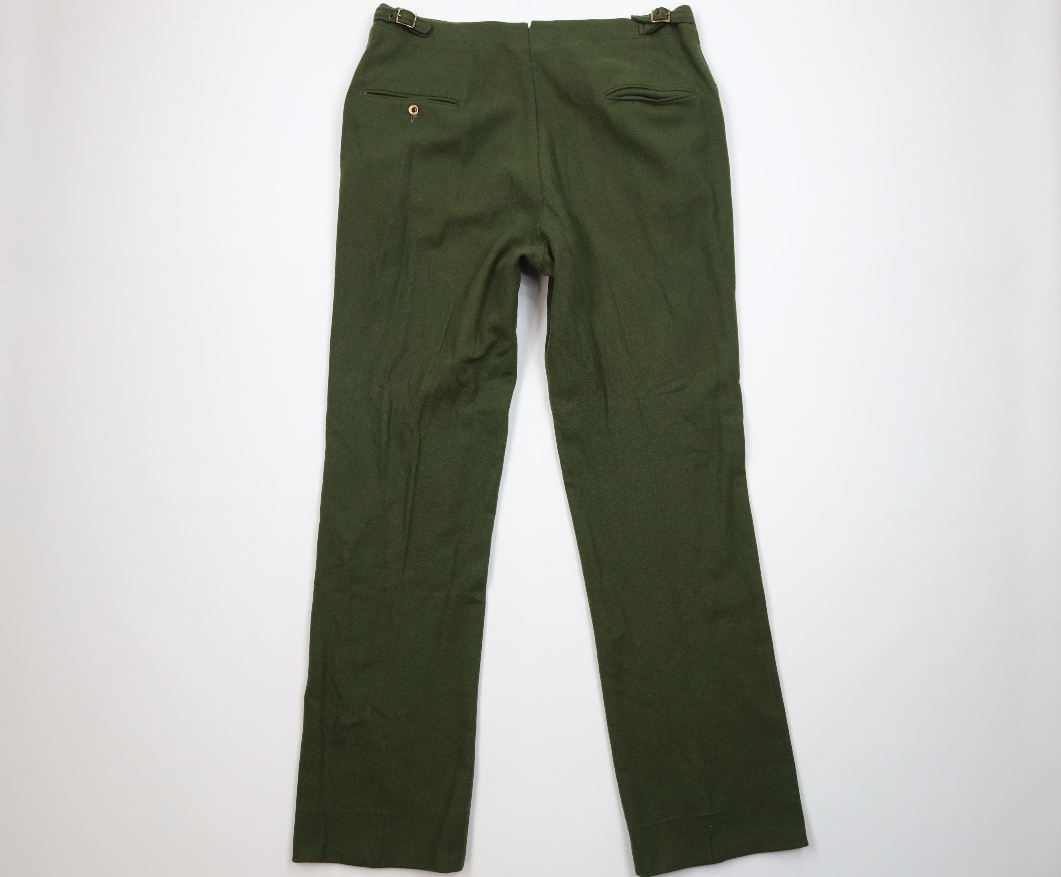 Vintage Vintage 60s Streetwear Wide Leg Buckle Back Pants USA Size US 36 / EU 52 - 9 Thumbnail