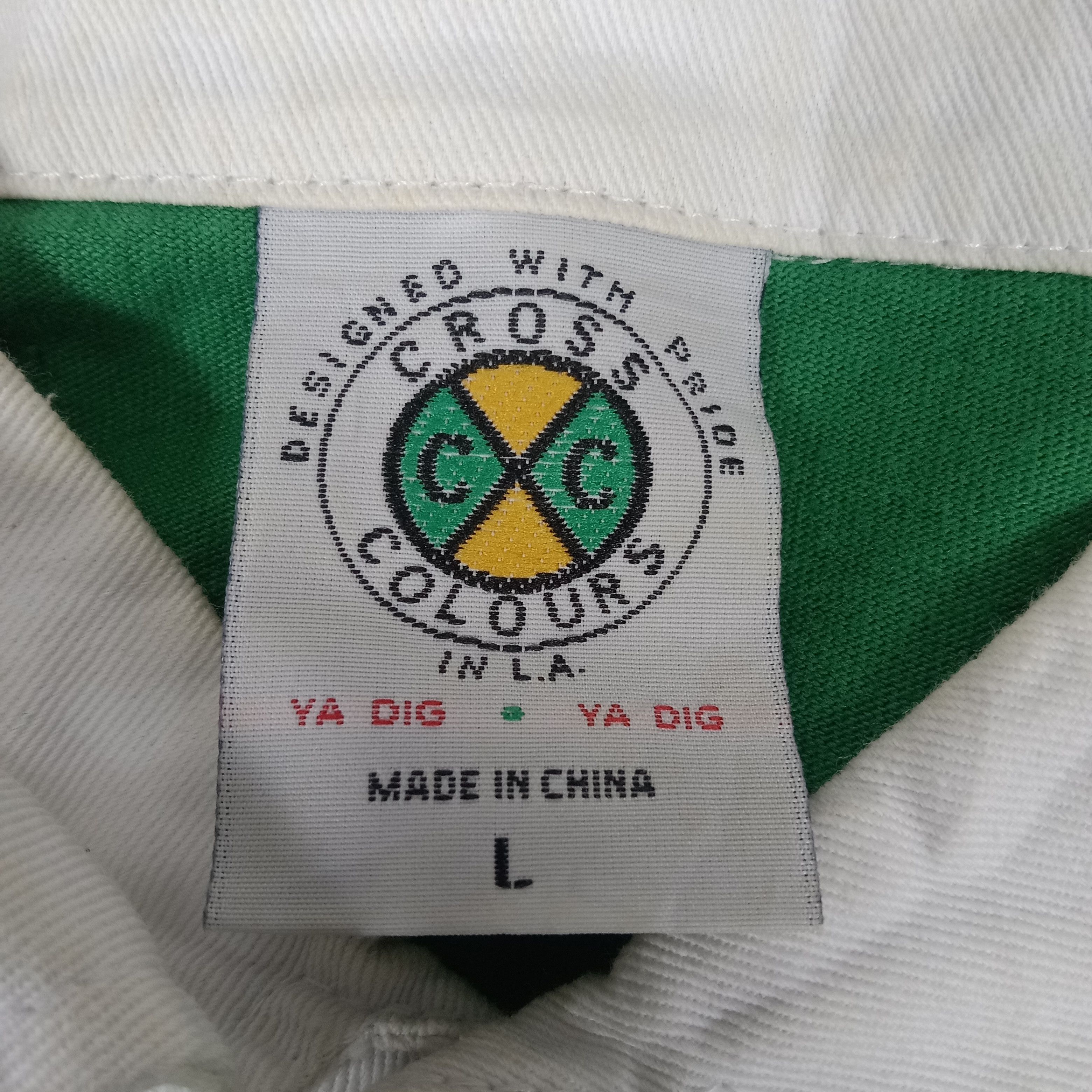 Cross Colours × Vintage Cross Colours Hippie Style Reggae Polos Size US XL / EU 56 / 4 - 3 Thumbnail