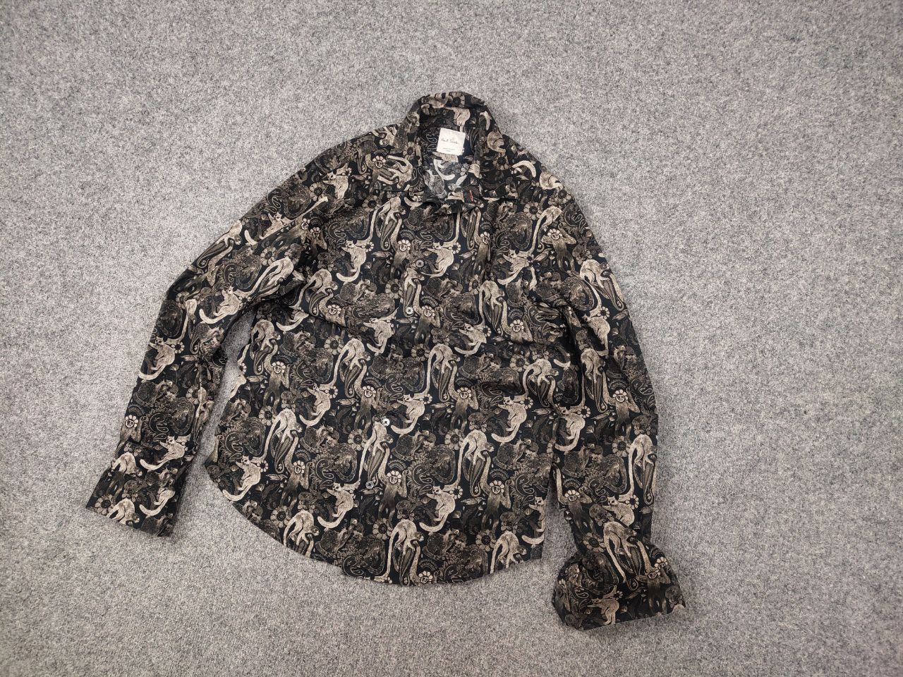 Paul Smith Paul Smith Mainline Monkey pattern Button long sleeve Shirt Size US S / EU 44-46 / 1 - 4 Thumbnail