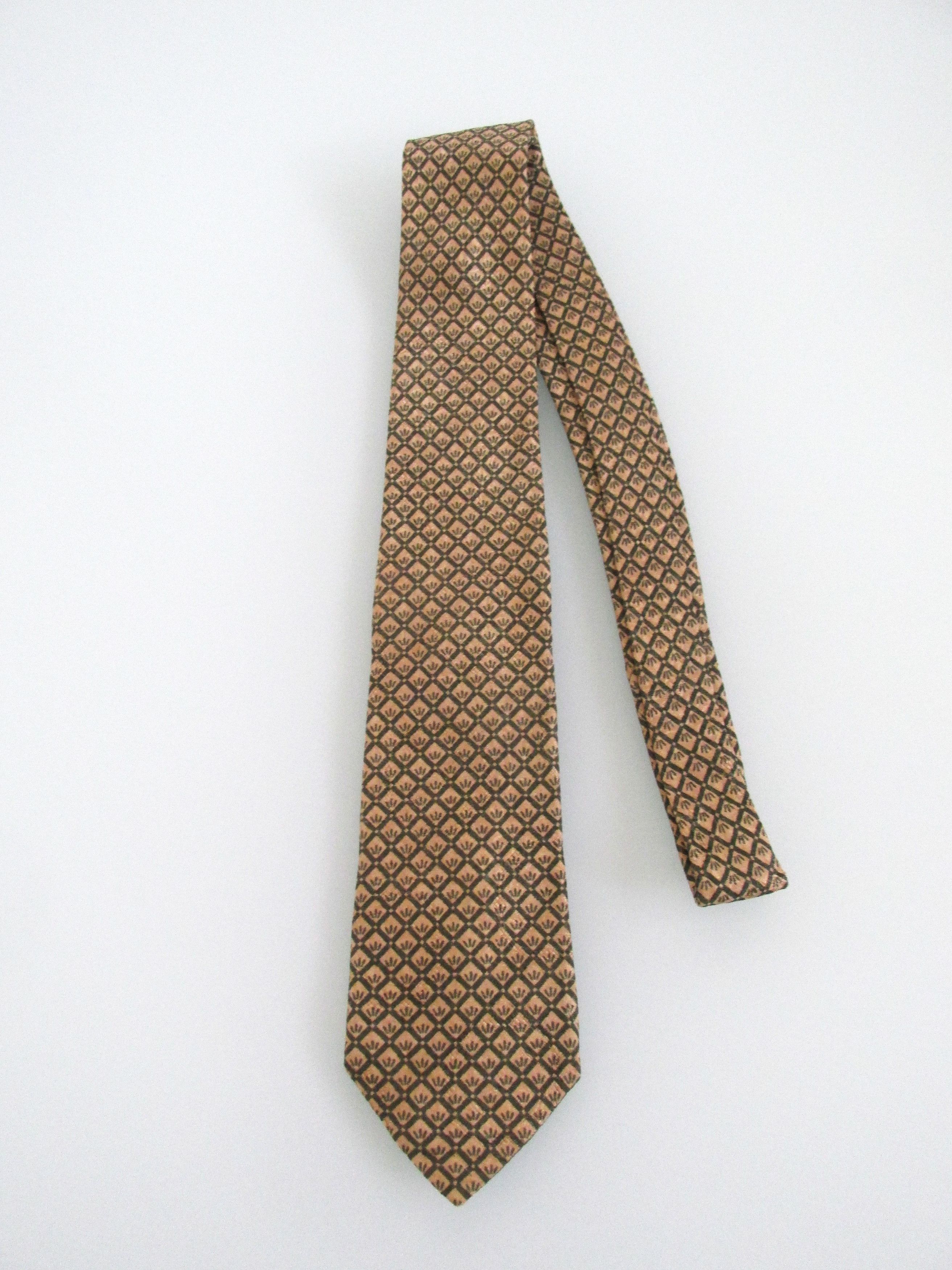 Fendi Fendi Men's Silk Tie Size ONE SIZE - 1 Thumbnail