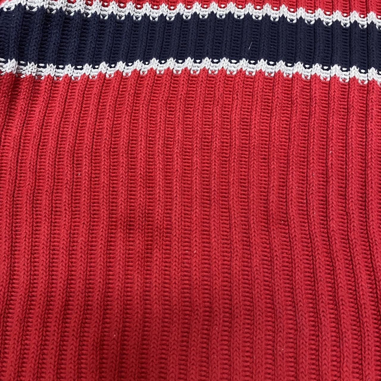 Gap Vintage gap red and navy stripped sweater Size US M / EU 48-50 / 2 - 2 Thumbnail