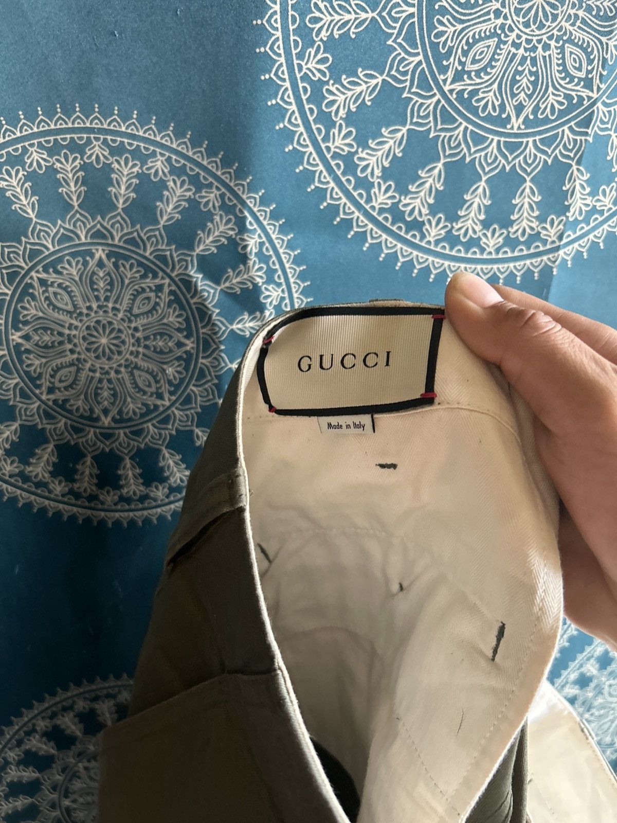 Gucci Gucci pants with the strap in the back Size US 36 / EU 52 - 2 Thumbnail
