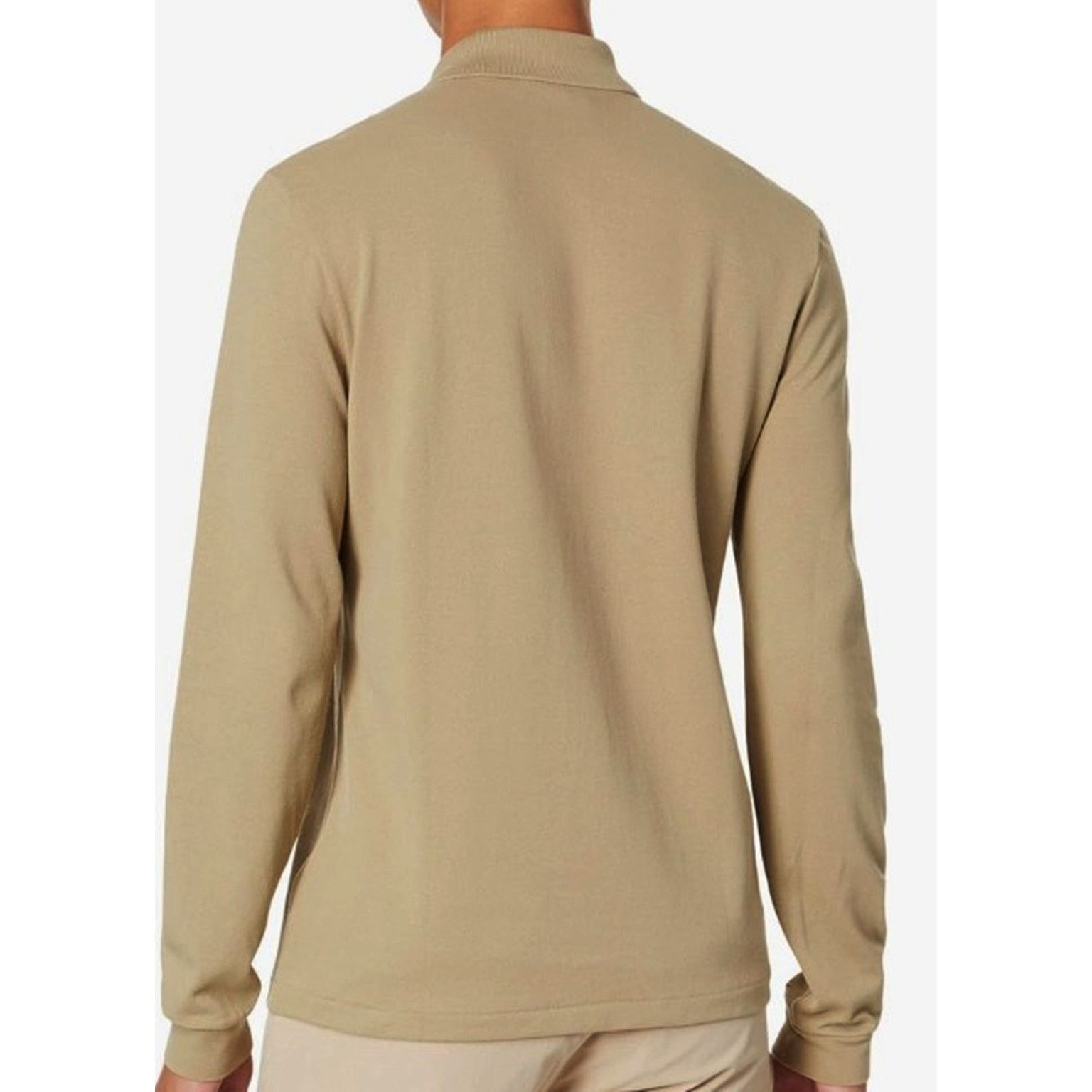 Lacoste Lacoste Men's Classic Long Sleeve Pique Polo Shirt Beige XL Size US XL / EU 56 / 4 - 3 Thumbnail