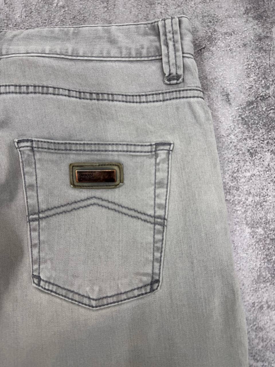 Armani Armani Collezioni J15 Slim Fit Jeans Denim Grey Size 32 Size US 32 / EU 48 - 3 Thumbnail
