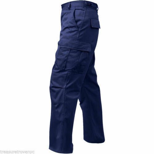 Designer Military Midnight Blue Cargo Battle Dress Uniform Pants Size ONE SIZE - 3 Thumbnail