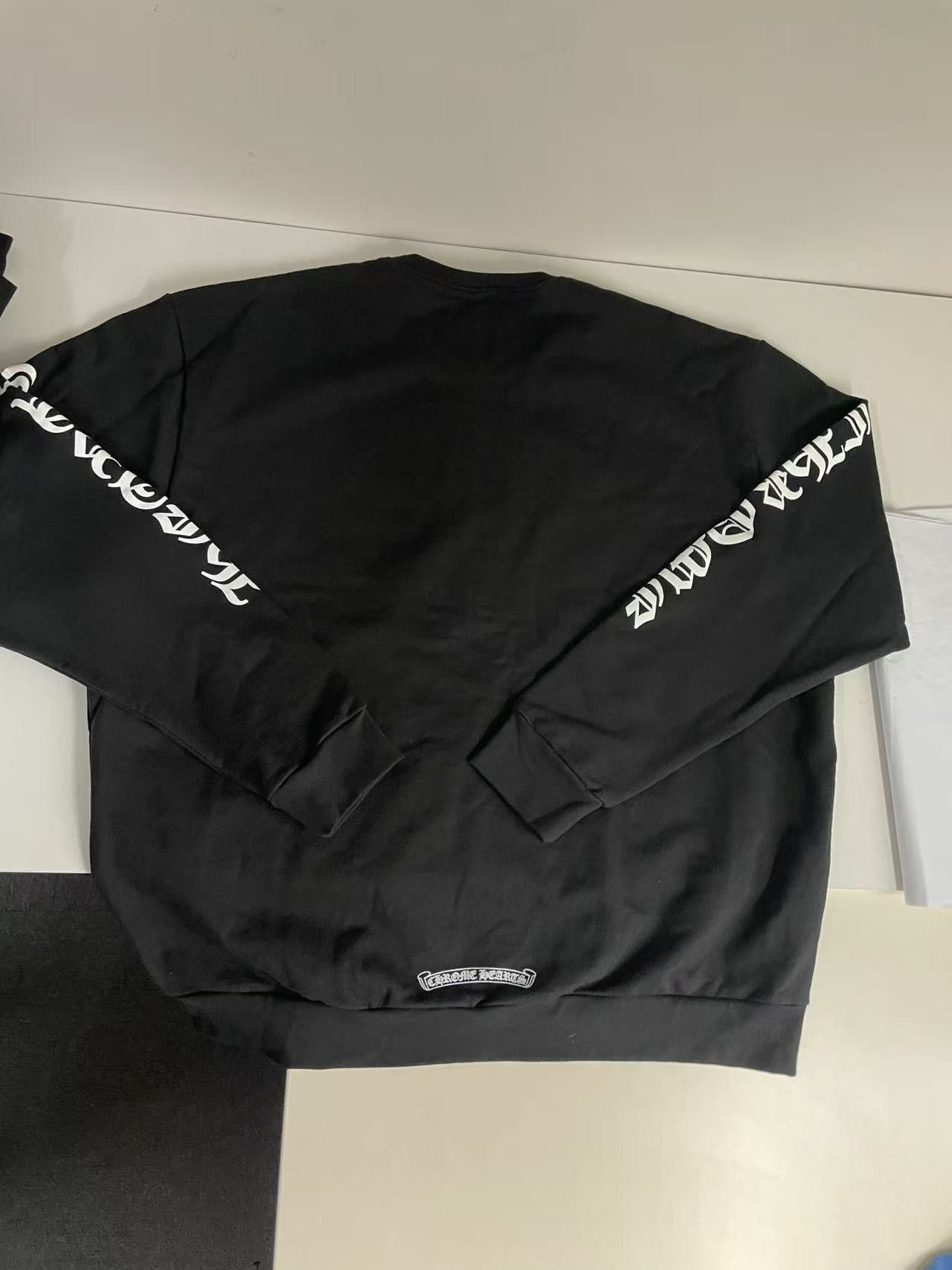Chrome Hearts Chrome Hearts Neck Logo Black Sweatshirt Size US L / EU 52-54 / 3 - 4 Thumbnail