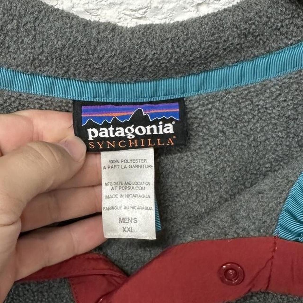 Patagonia Vintage Patagonia Synchilla Snap T Fleece Jacket XXL Size US XXL / EU 58 / 5 - 4 Thumbnail