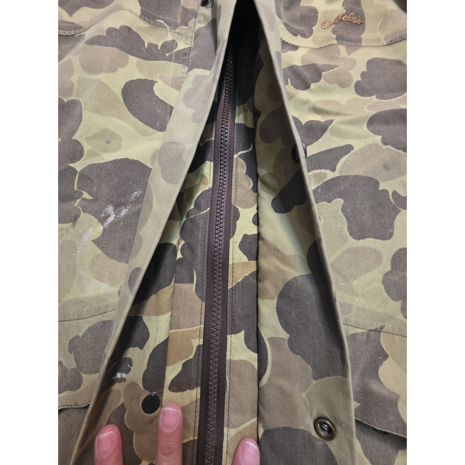 Cabelas Cabelas Men's Camo Light Weight Long Sleeve Jacket Size US XL / EU 56 / 4 - 5 Thumbnail