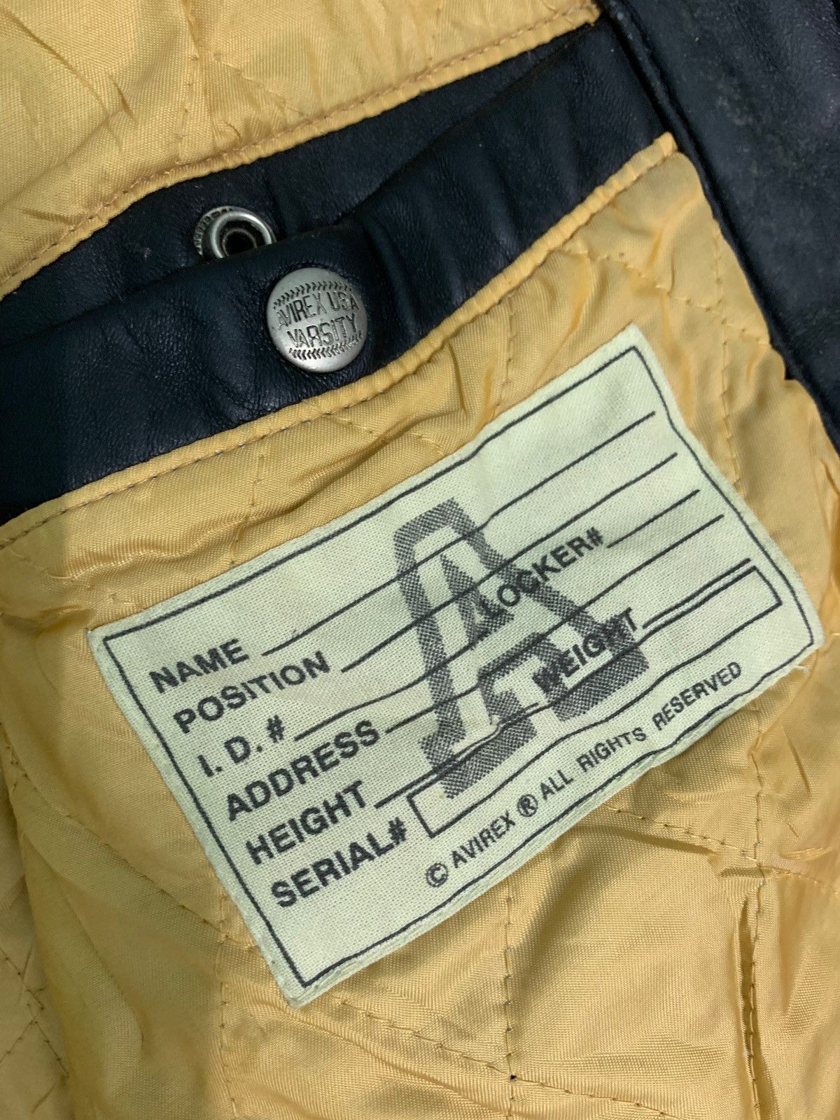 Avirex 🔥Vintage Avirex Black Aces (Oversized 3XL) Leather Jacket Size US XXL / EU 58 / 5 - 16 Thumbnail