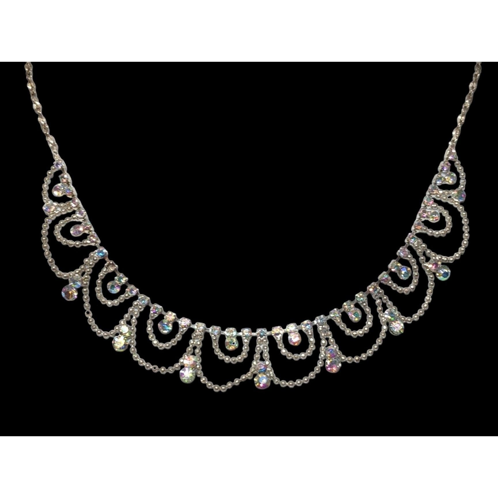 Other Glam Princess Rhinestone Chandelier Necklace Size ONE SIZE - 4 Thumbnail