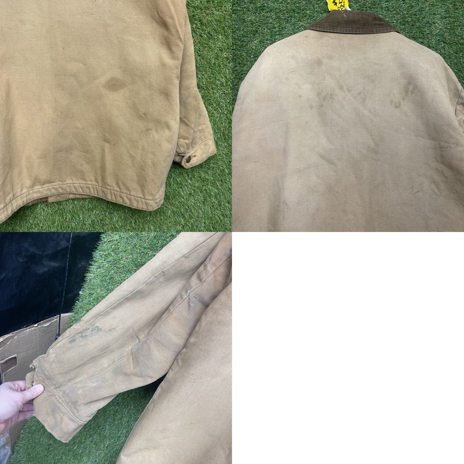 Wrangler Vintage Wrangler Big Ben Jacket Mens 46 Chore Wool Lined Canvas Cotton 90s - Jacket Size US S / EU 44-46 / 1 - 9 Thumbnail