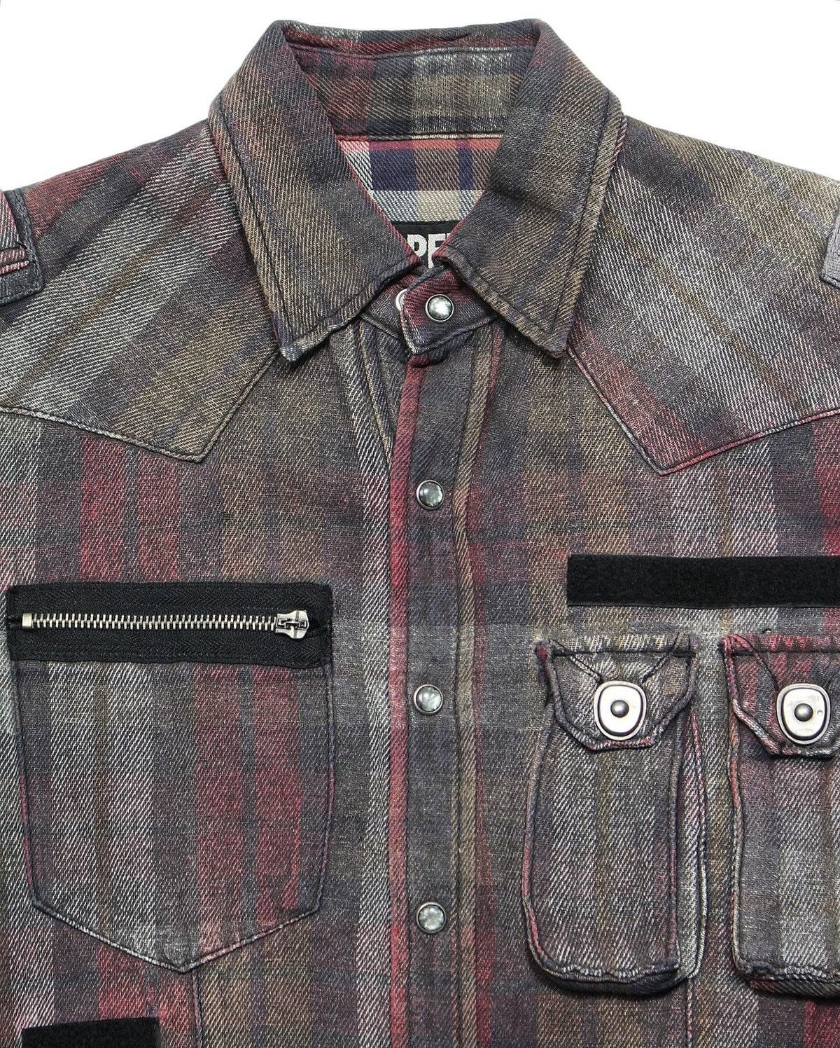 Hysteric Glamour SS2010 PPFM UTILITY TARTAN SHIRT Size US S / EU 44-46 / 1 - 7 Thumbnail
