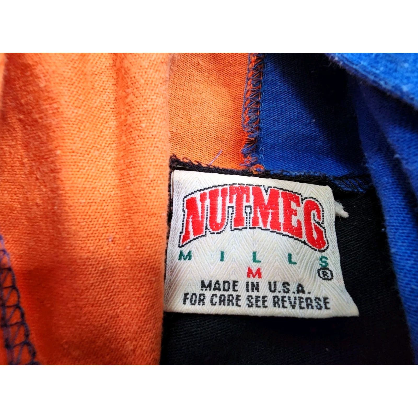 Nutmeg VINTAGE Nutmeg Gators Patch Hoodie T Shirt Mens M Black 90s College Distressed Size US M / EU 48-50 / 2 - 8 Thumbnail