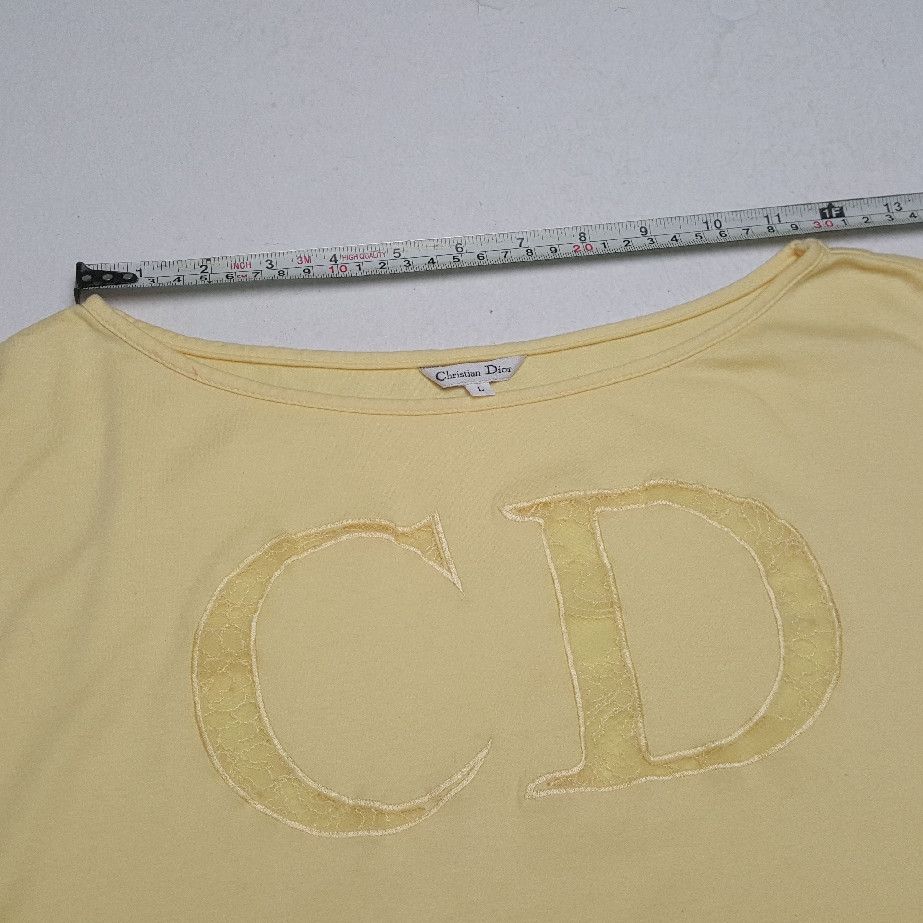Christian Dior Monsieur CHRISTION DIOR Luxury Brand Fashion Style Tshirt Size L / US 10 / IT 46 - 8 Thumbnail