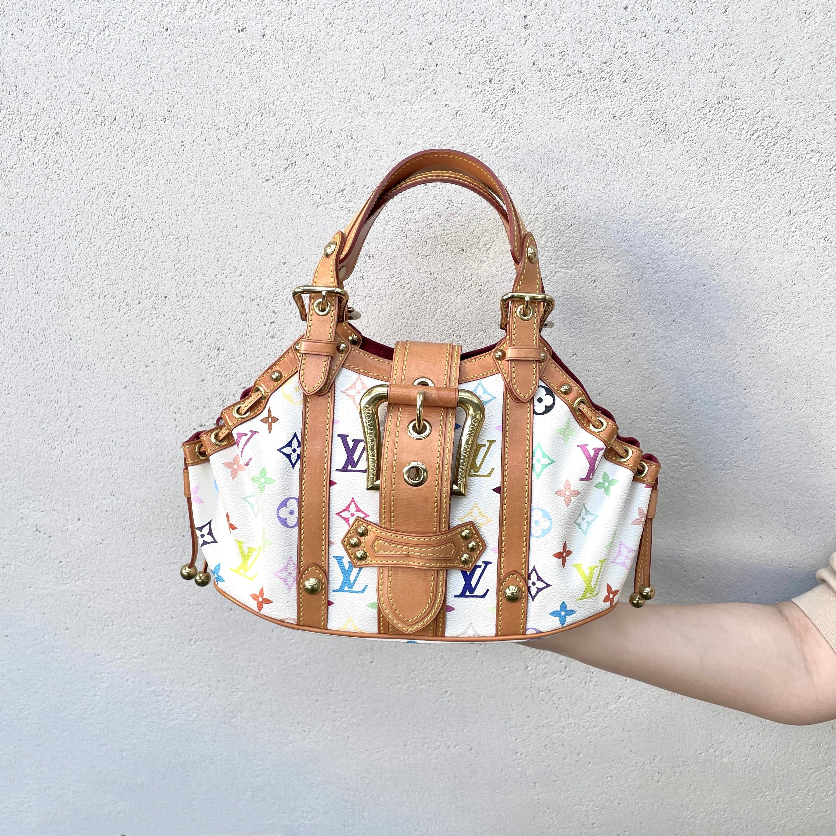 Louis Vuitton Louis Vuitton Monogram Multicolor White Theda Pm M92348 Size ONE SIZE - 1 Thumbnail