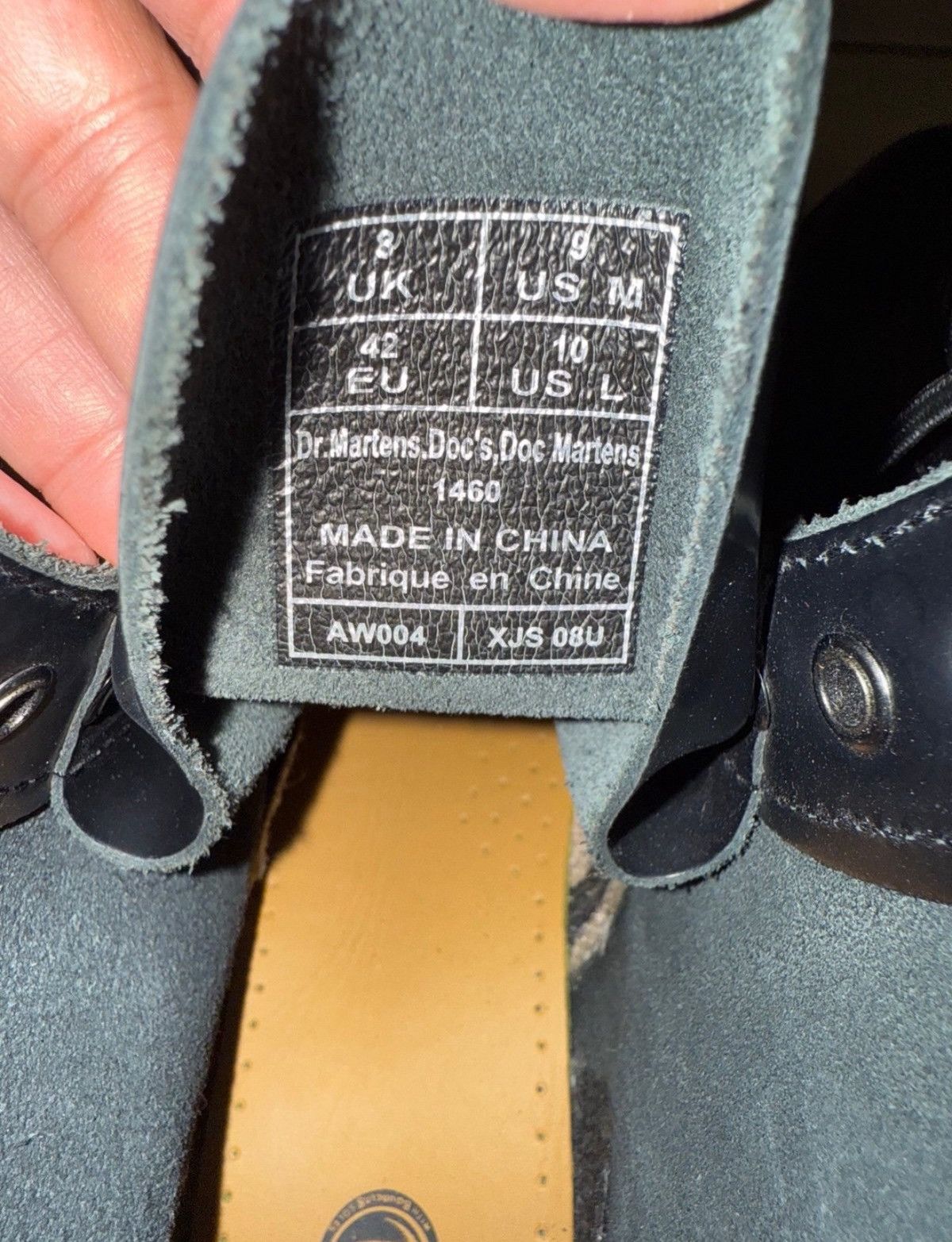 Dr. Martens 1460 8-Eye Smooth Leather Boots – US 9 – New/Unworn Size US 9 / EU 42 - 6 Thumbnail