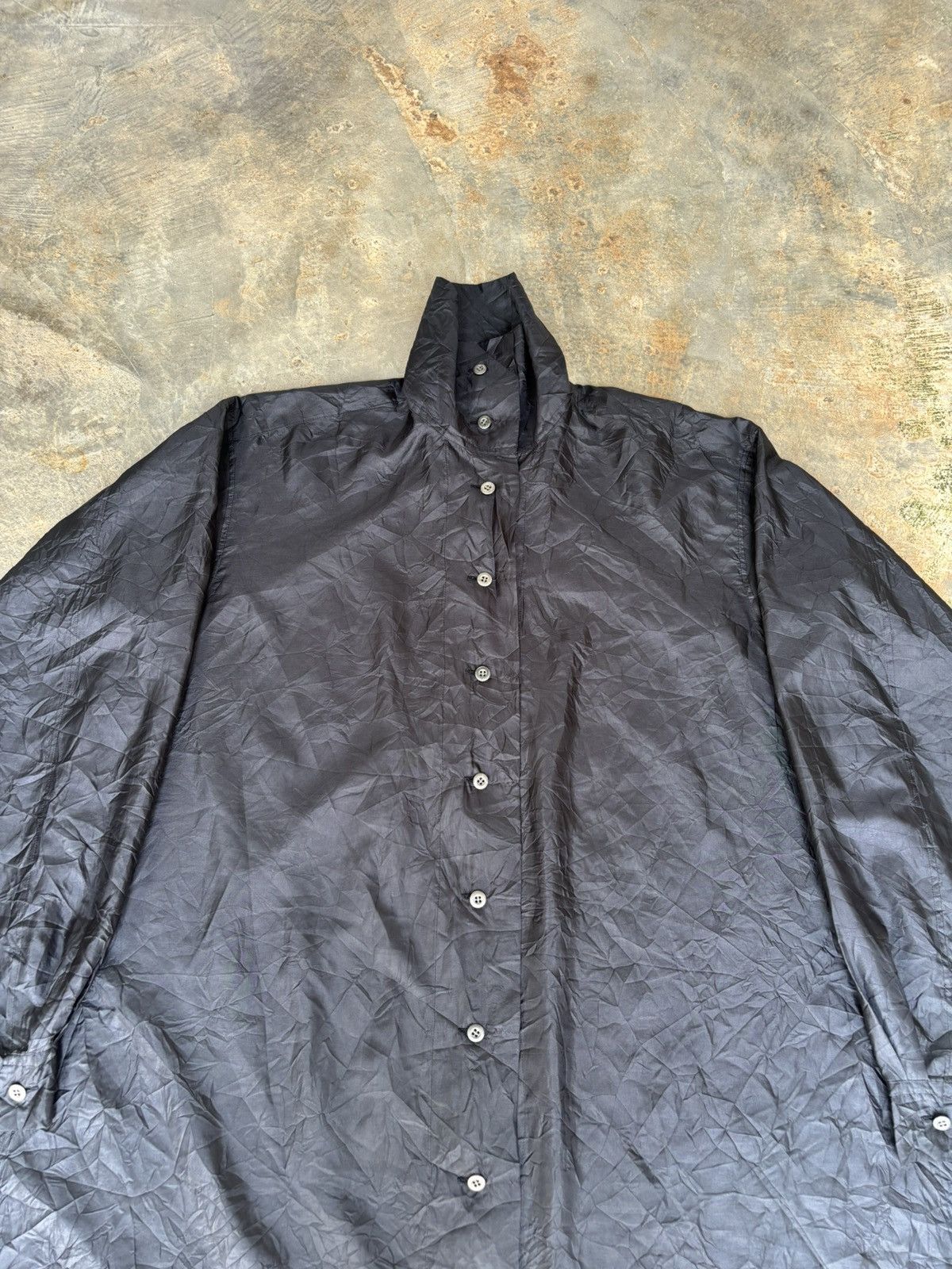 Issey Miyake Issey Miyake Yohji Yamamoto Style Black Shirt Size US M / EU 48-50 / 2 - 4 Thumbnail