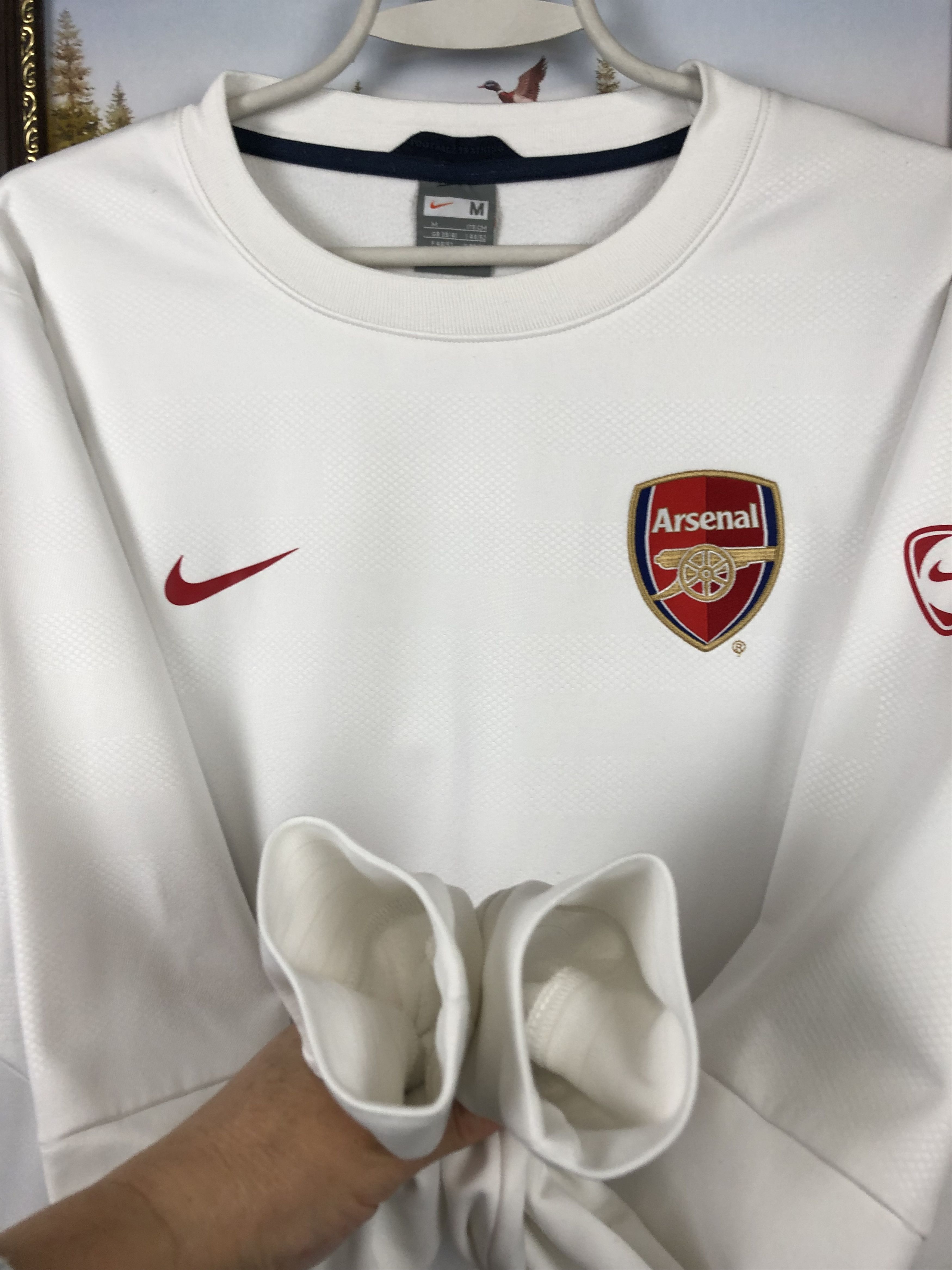 Nike Vintage Nike Arsenal Football Sweatshirt Soccer Gunners Rare Size US M / EU 48-50 / 2 - 5 Thumbnail
