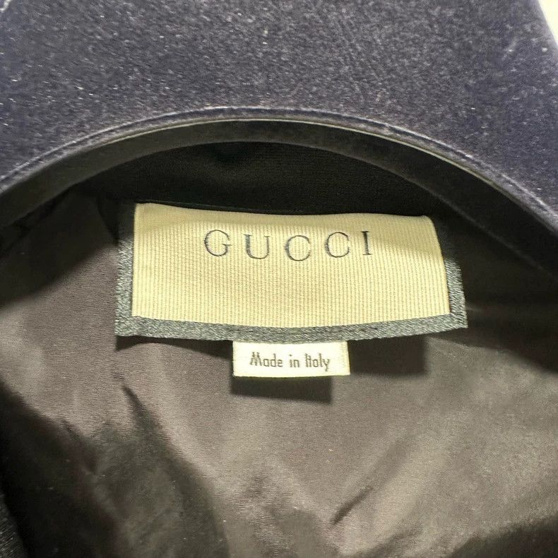Gucci Gucci Snake-print school uniform zipper jacket 2501-Nextarr Size US L / EU 52-54 / 3 - 3 Thumbnail