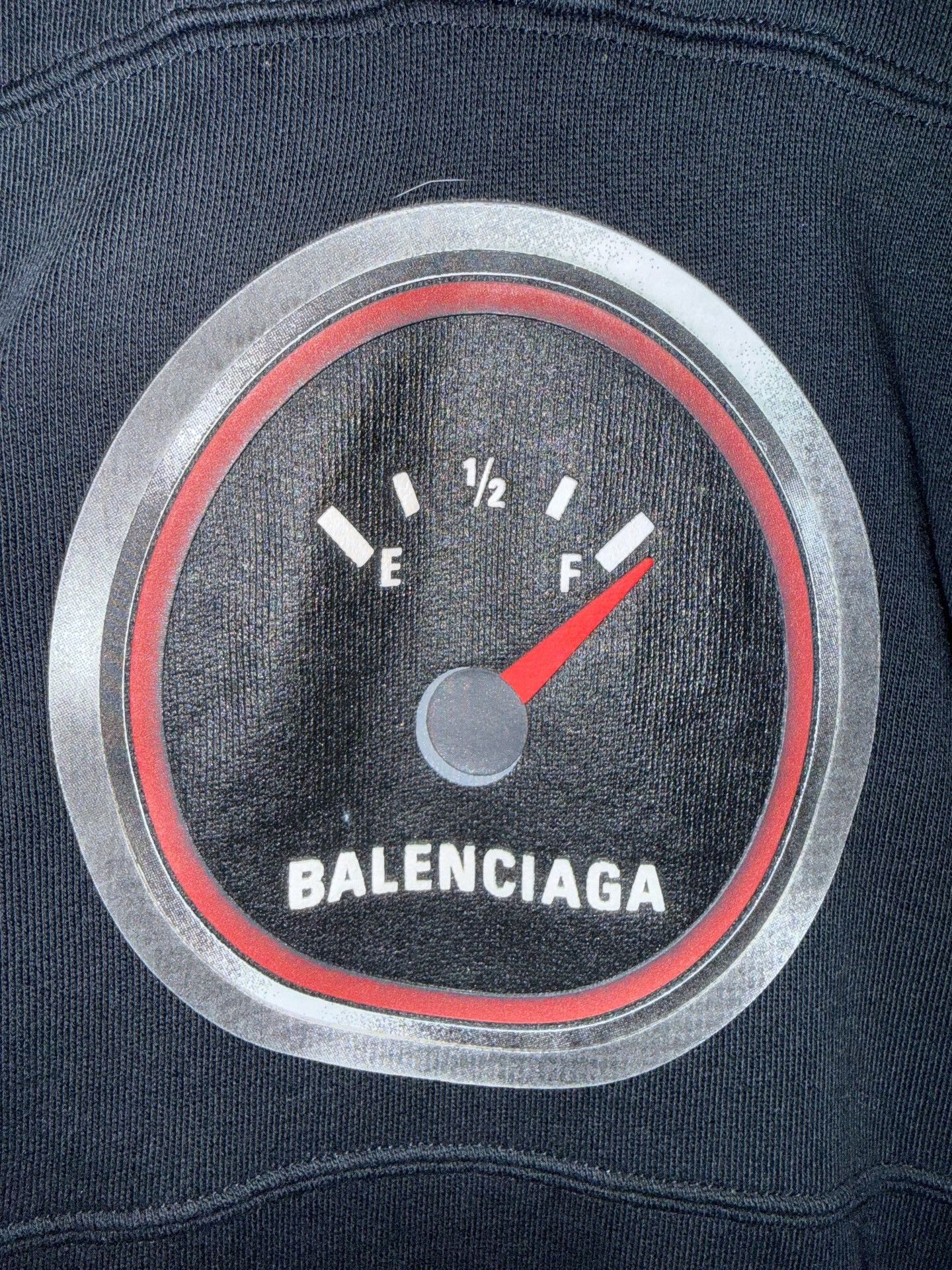 Balenciaga balenciaga black pullover sweatshirt with logo Size US M / EU 48-50 / 2 - 3 Thumbnail