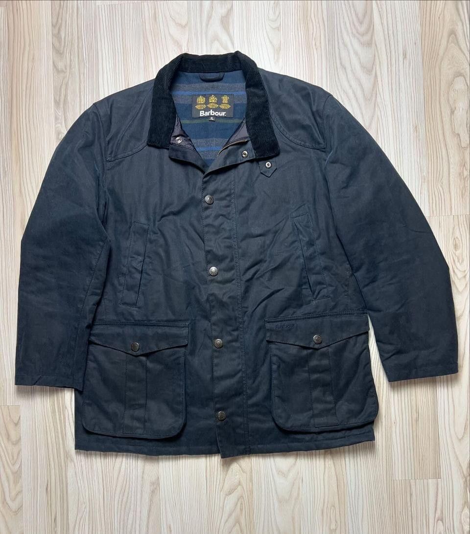 Barbour Very Rare Waxed Barbour leeward wax jacket rare Grailed