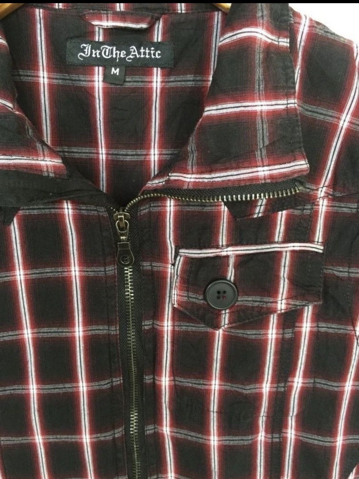 In The Attic 💥In The Attic Red Tartan Seditionaries Jacket Size M / US 6-8 / IT 42-44 - 4 Thumbnail