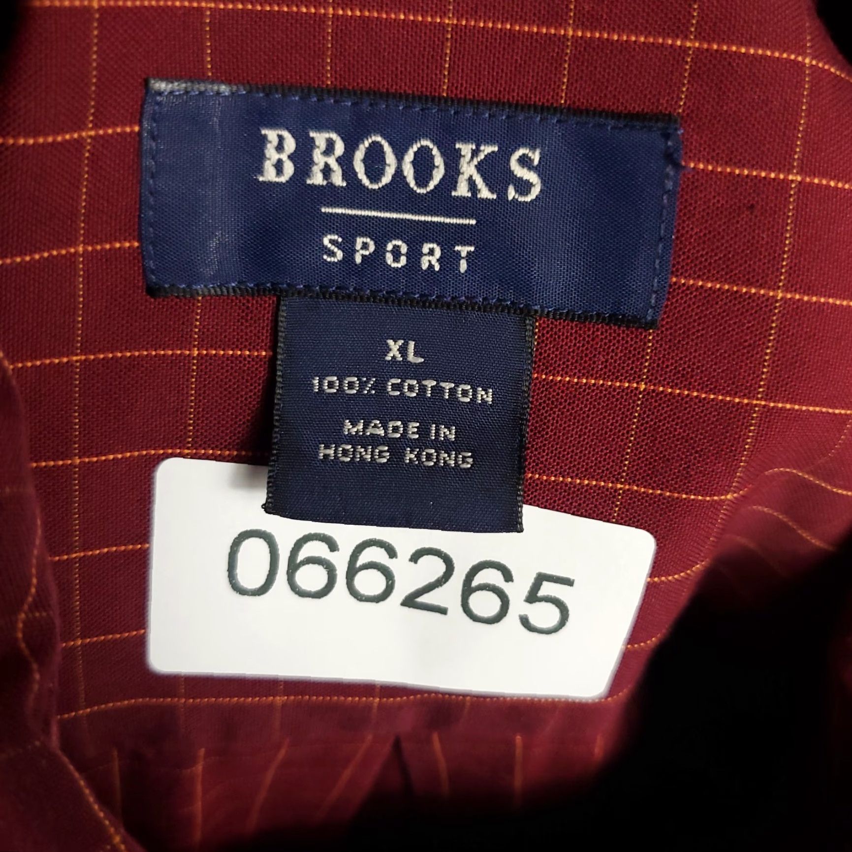 Brooks Brothers Brooks Brothers Shirt Mens XL Red Check Casual Button Up Long Sleeve Size US XL / EU 56 / 4 - 7 Thumbnail