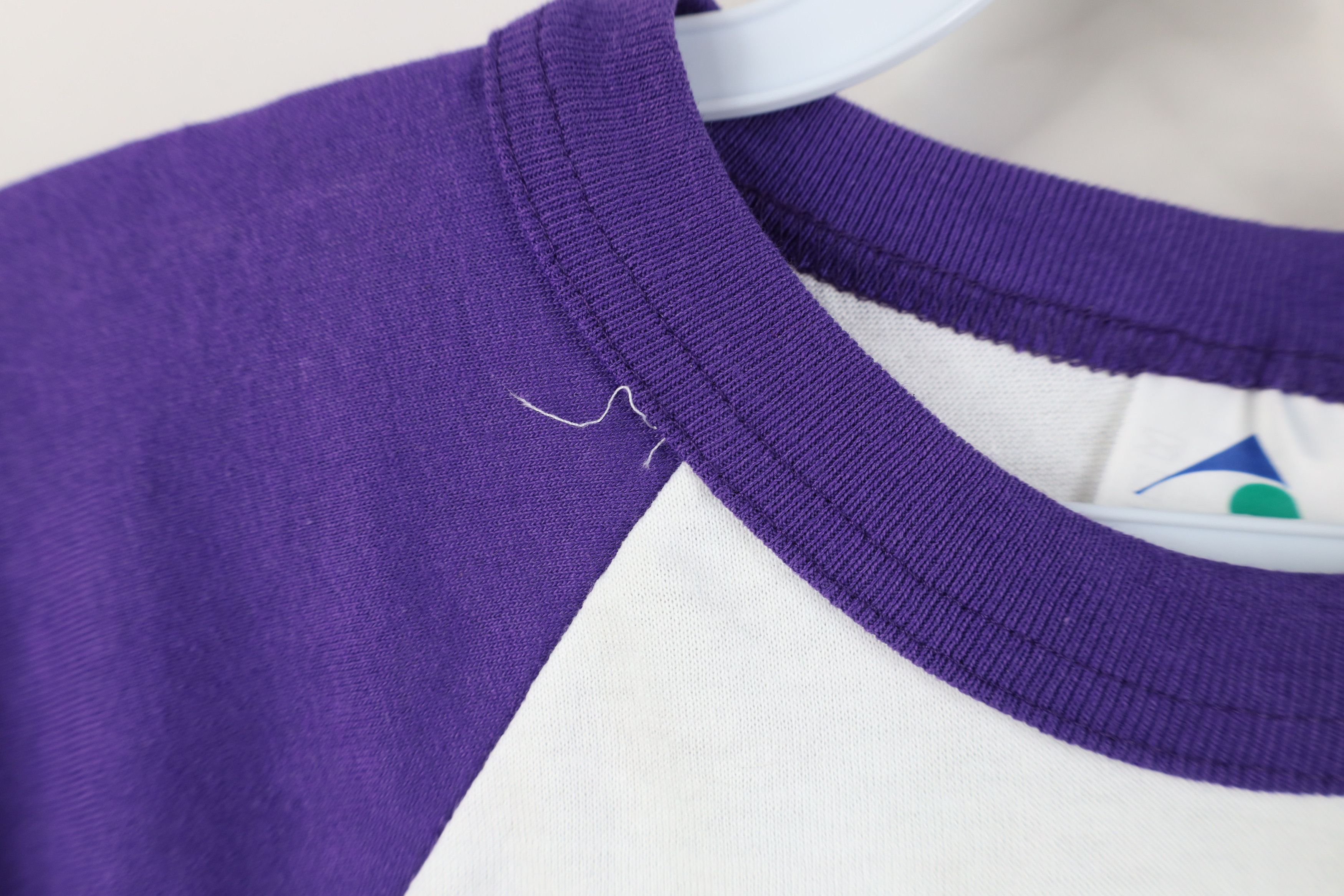 Vintage Vintage 90s Streetwear 3/4 Sleeve Baseball Raglan T-Shirt Size US L / EU 52-54 / 3 - 5 Thumbnail
