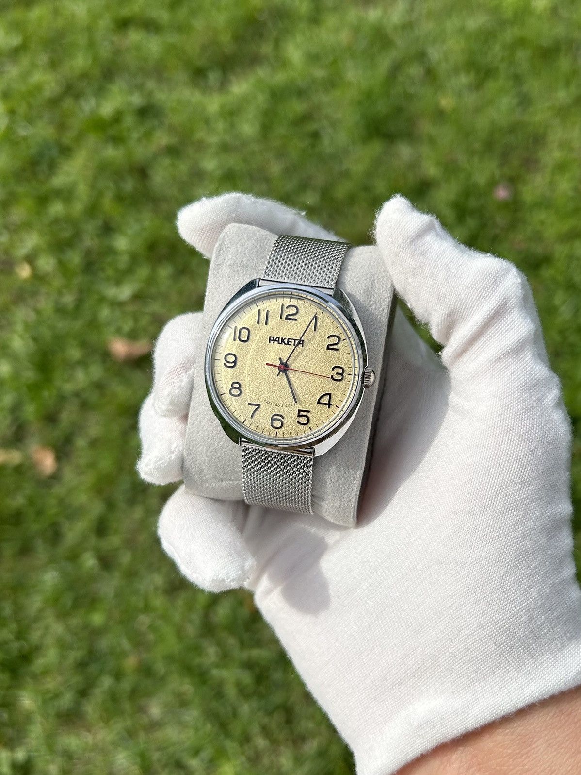 Vintage Vintage Watch Raketa Soviet USSR Mechanical Authentic 1980s Size ONE SIZE - 12 Thumbnail