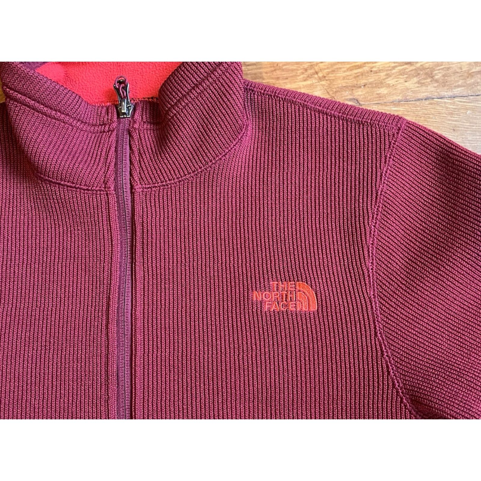The North Face The North Face Performance Full Zip Sweatshirt Men’s S Red Lined Mock Neck Zip Pockets Embroidered Logo Shirt Size US S / EU 44-46 / 1 - 4 Thumbnail