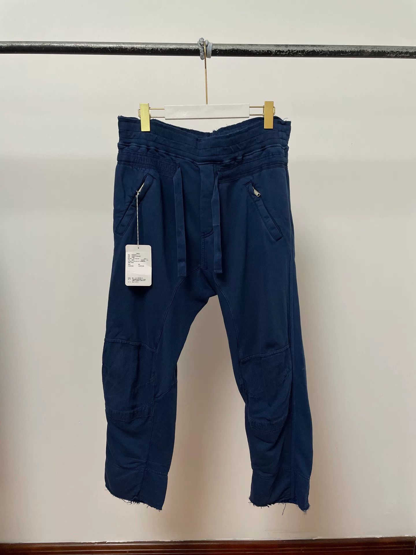 Haider Ackermann Blue Casual Pants