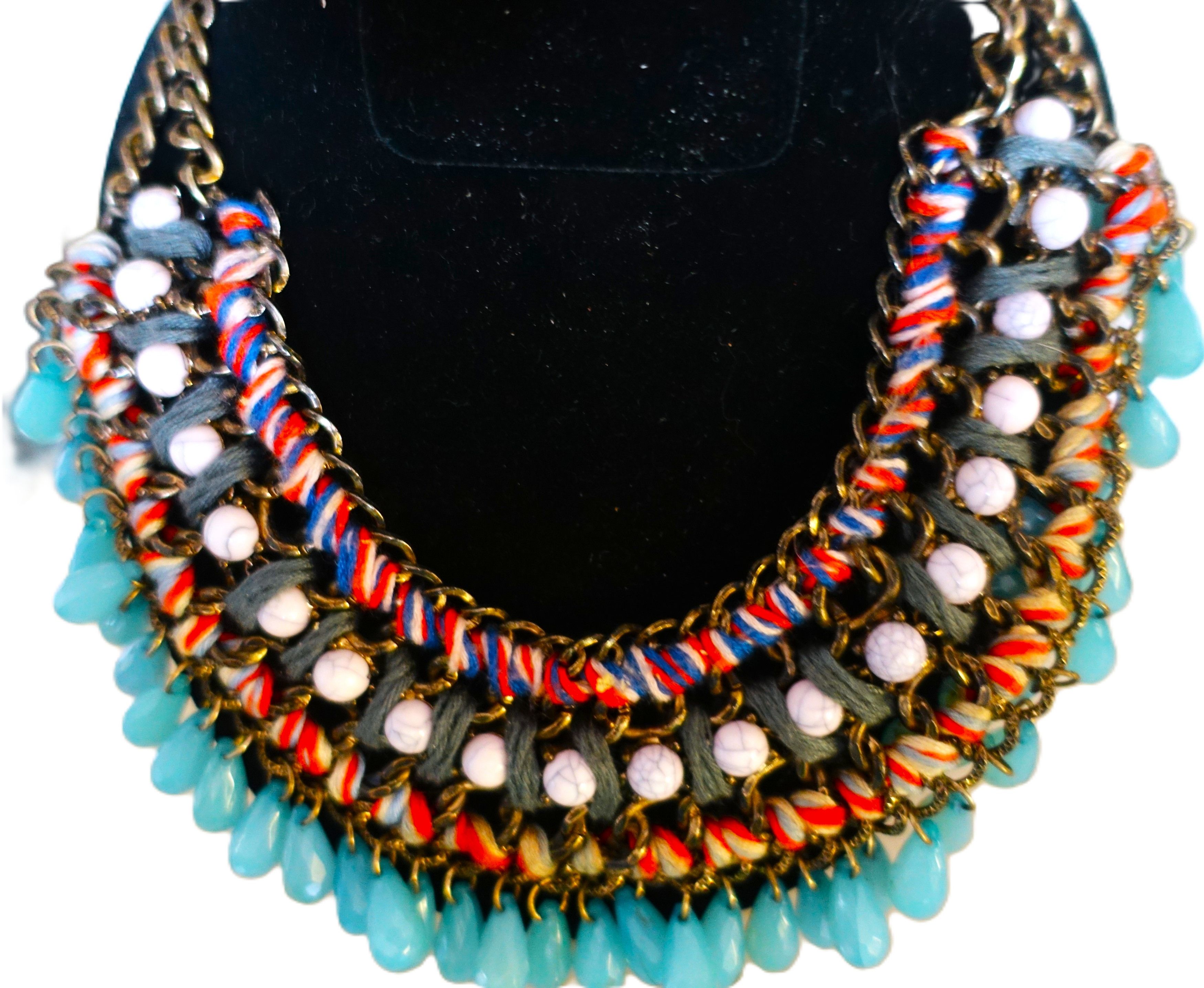 Zara Zara Gold tone Boho Bobble Bead Necklace Size ONE SIZE - 6 Thumbnail