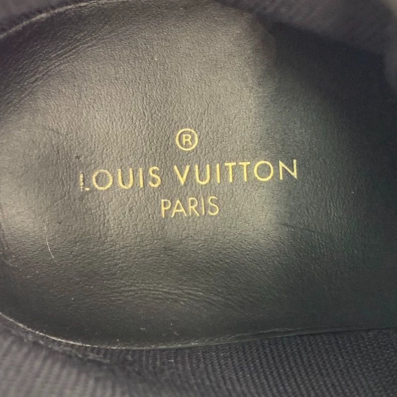 Louis Vuitton Louis Vuitton Blue checkerboard logo monogram printed lace Size US 6 / EU 39 - 7 Thumbnail