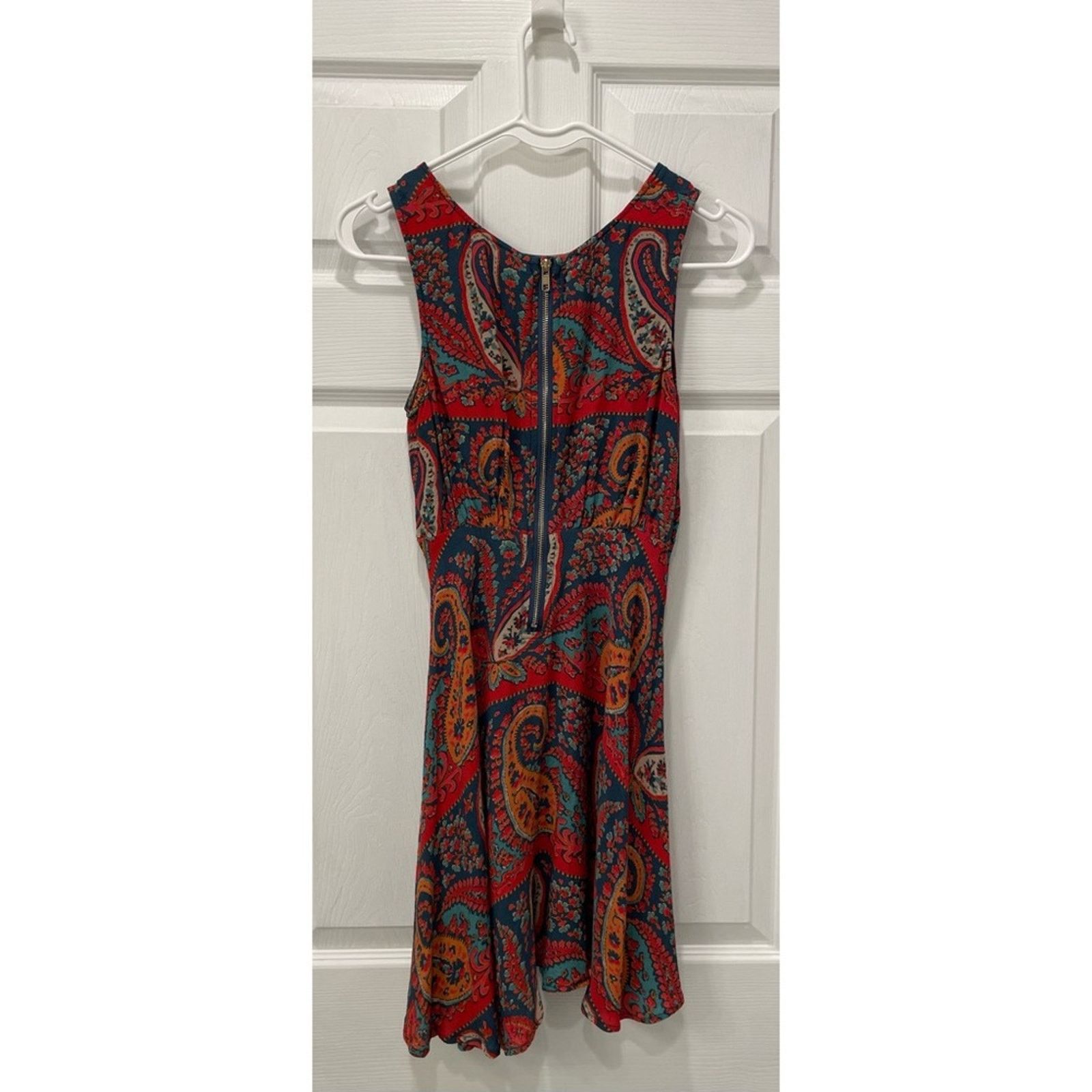 Free People Free People Paisley Print Dress 0 Size XS / US 0-2 / IT 36-38 - 2 Thumbnail