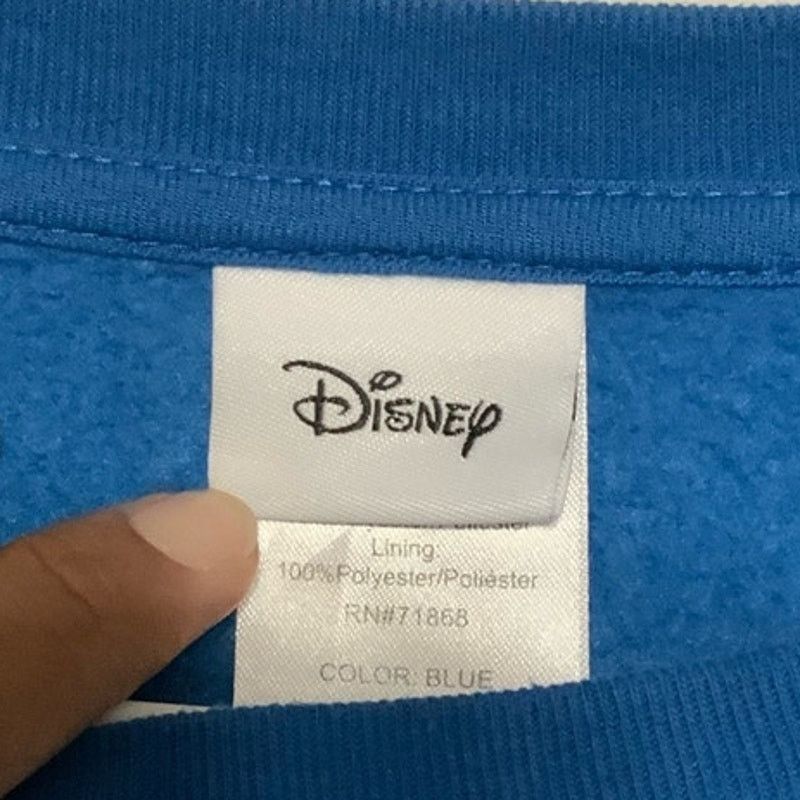 Disney Disney Stitch Light-Up Sweatshirt Blue L USED Size L / US 10 / IT 46 - 3 Thumbnail
