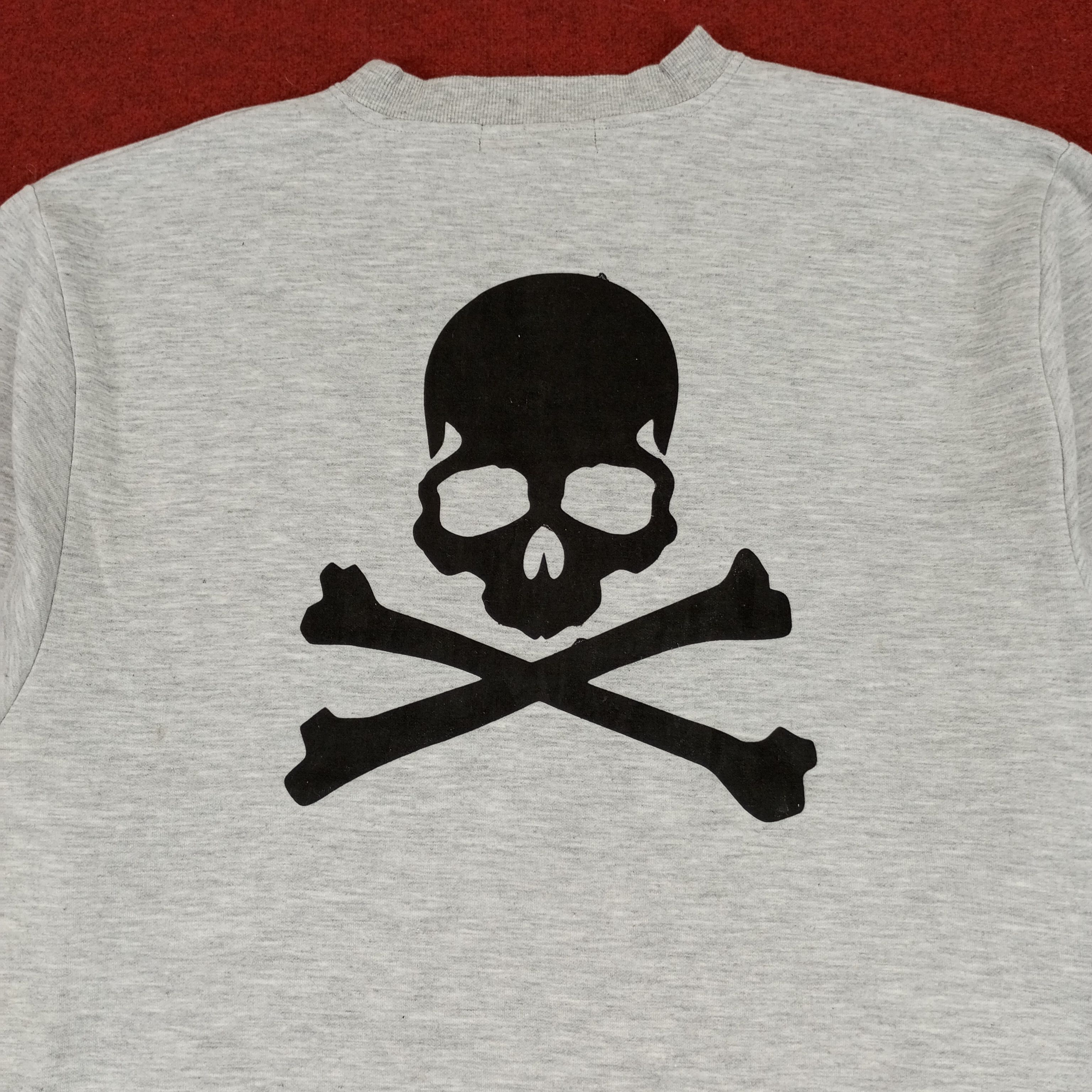 Japanese Brand × Vintage Kansai Sports Custom Art Skulls Design Sweatshirt Size US M / EU 48-50 / 2 - 2 Thumbnail