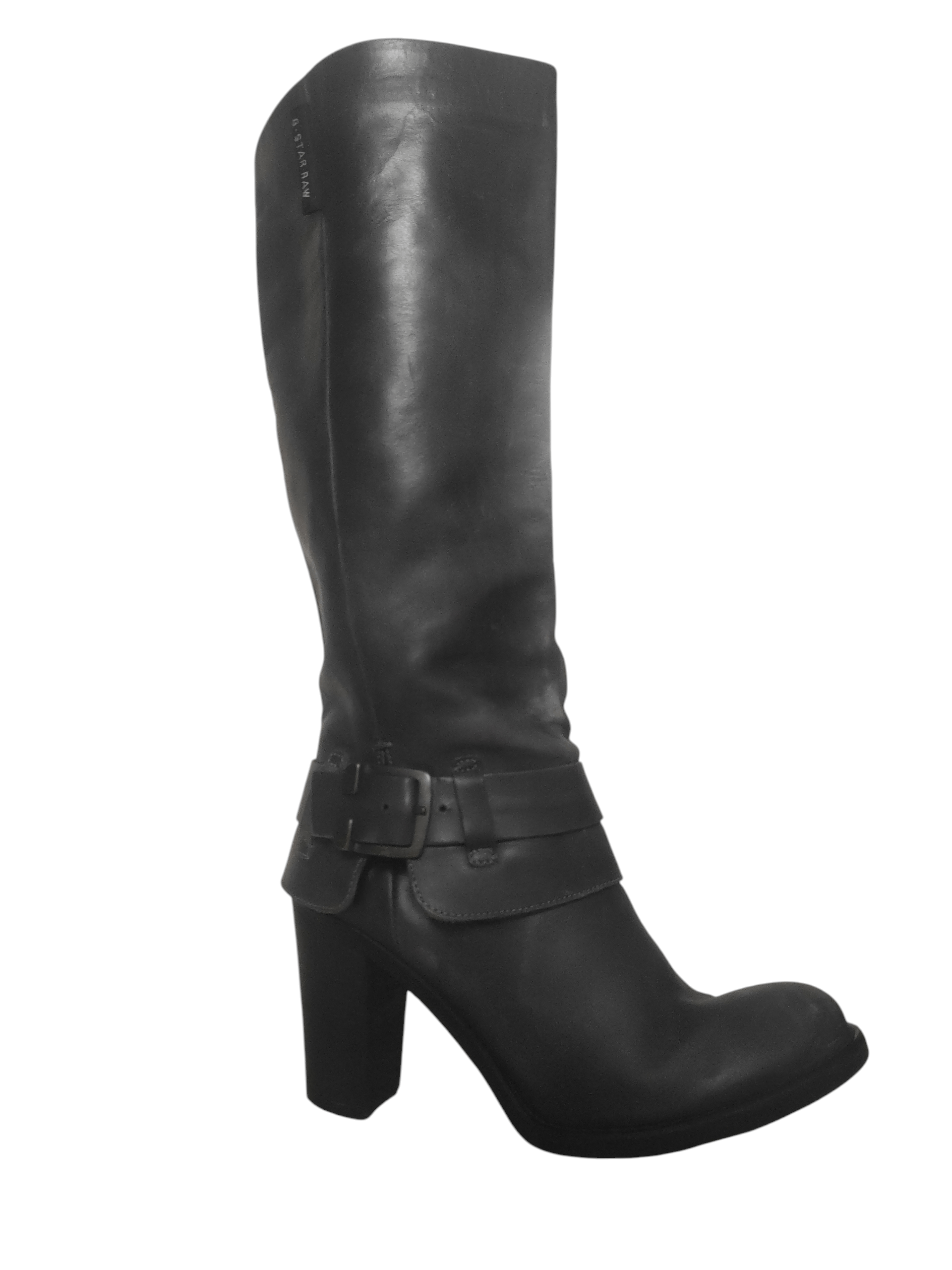 G-Star G Star Raw Footwear Leather Knee High Boot Made Italy Size US 6 / IT 36 - 2 Thumbnail