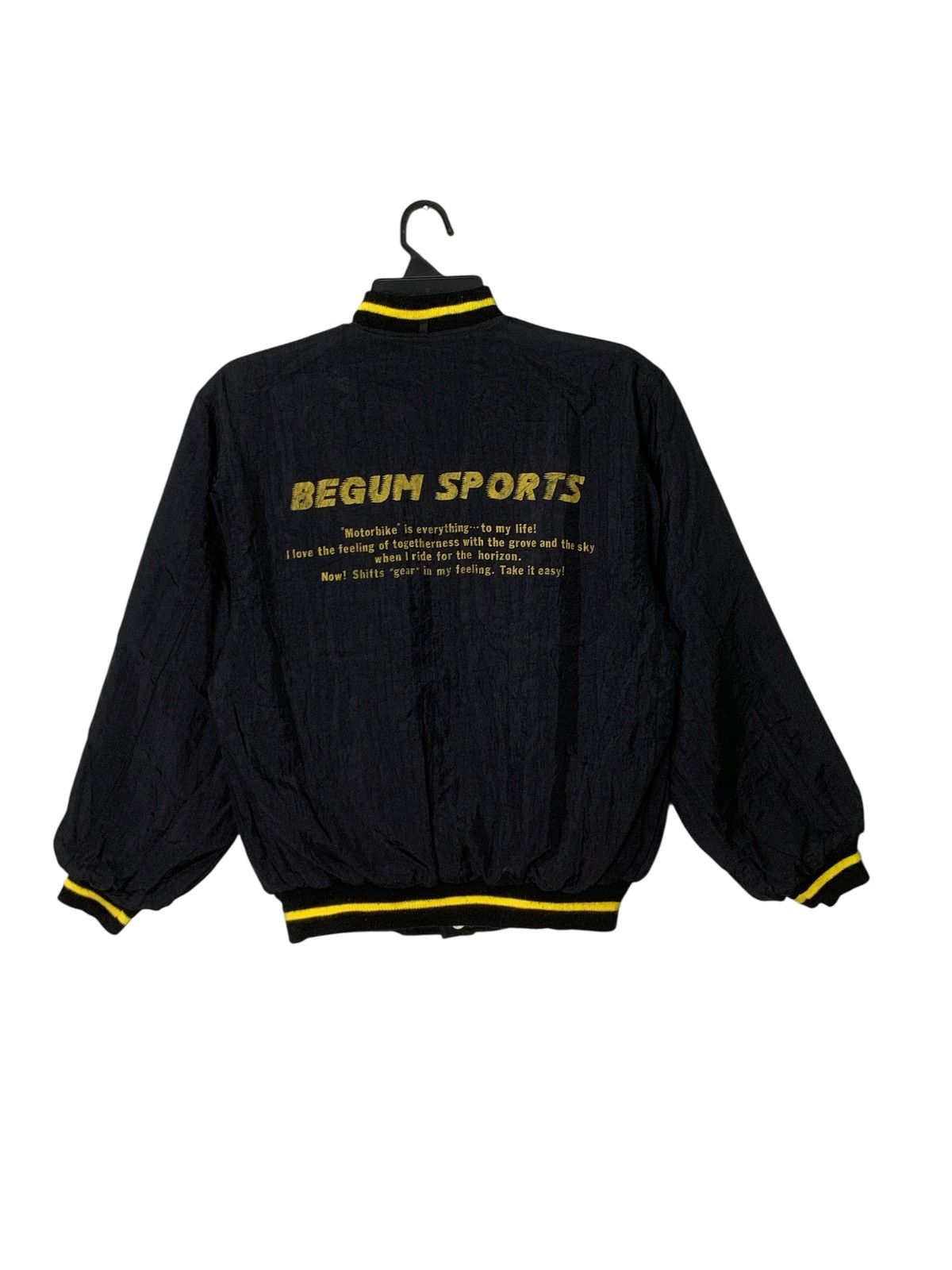 Other Rare Design Vintage Begum Sports Reversible Bomber Jackets Size M / US 6-8 / IT 42-44 - 2 Thumbnail